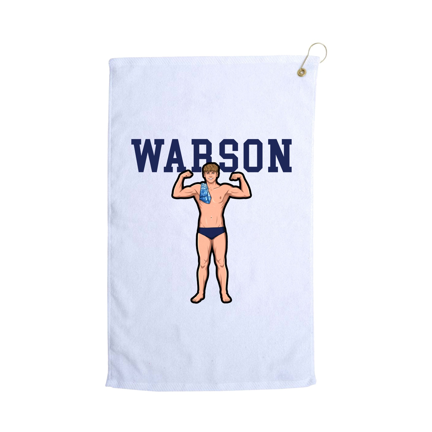 Golf Towel — Shirsey in White