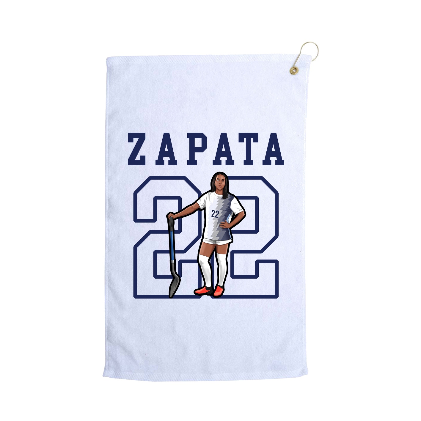 Golf Towel — Shirsey in White