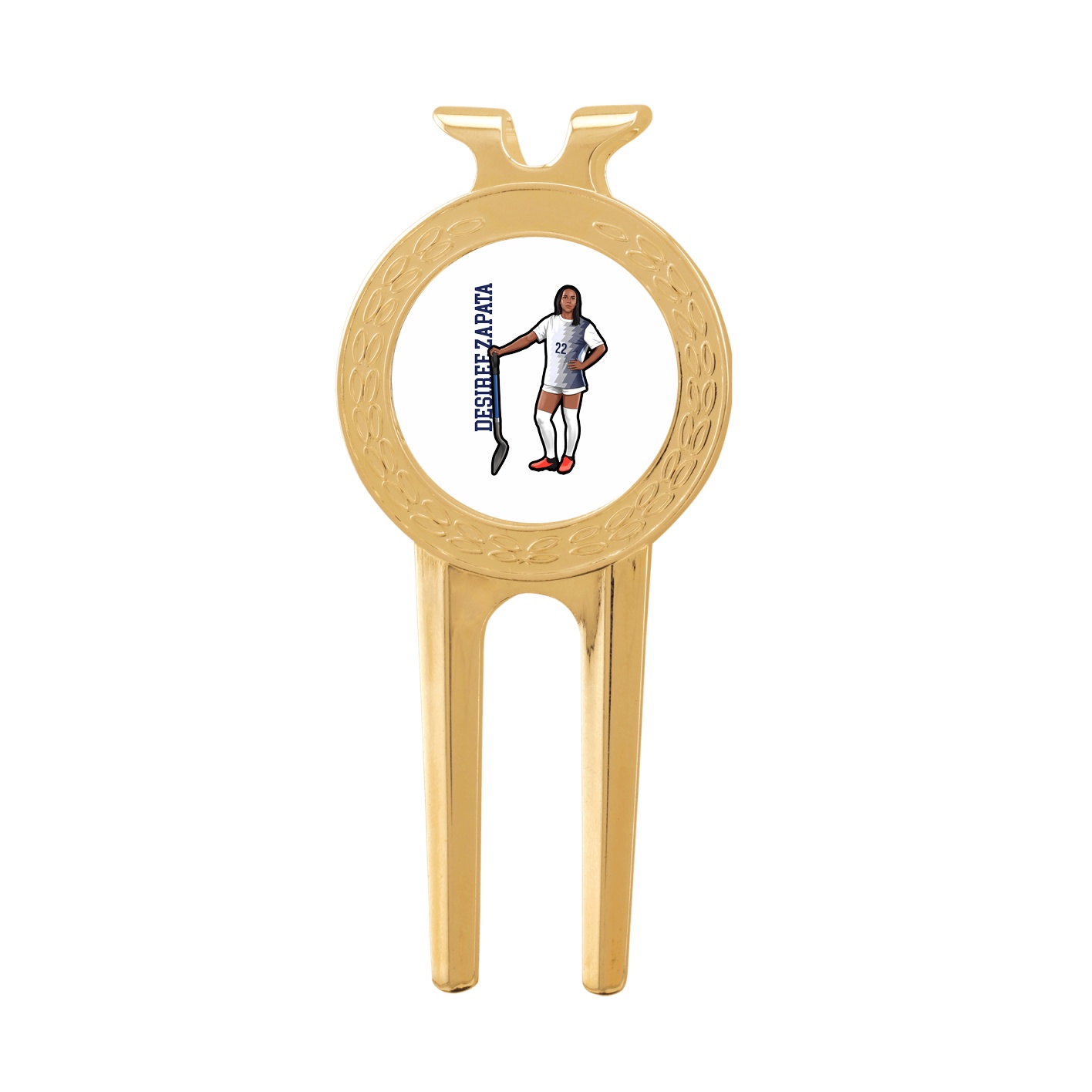 Divot Tool with Ball Marker — Name Vertical in Classic