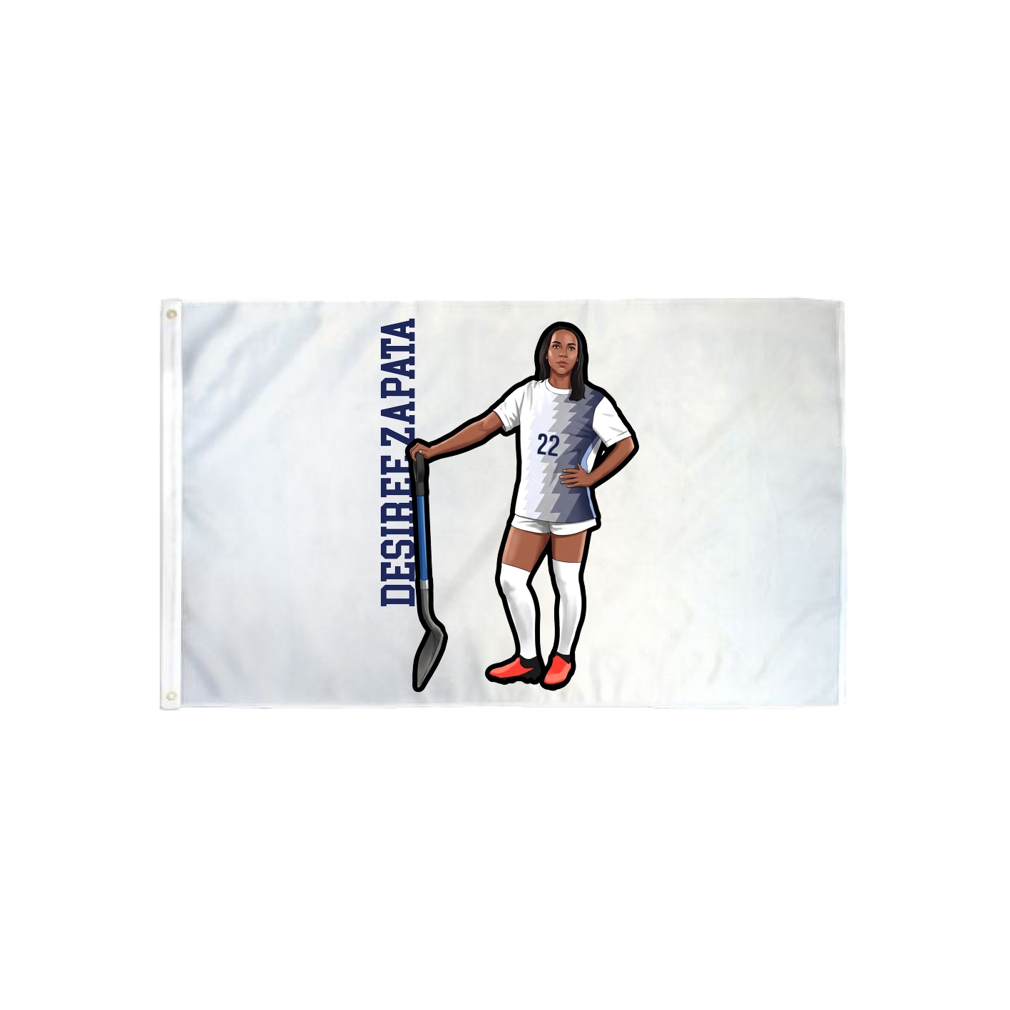 3x5 Flag — Name Vertical in Classic