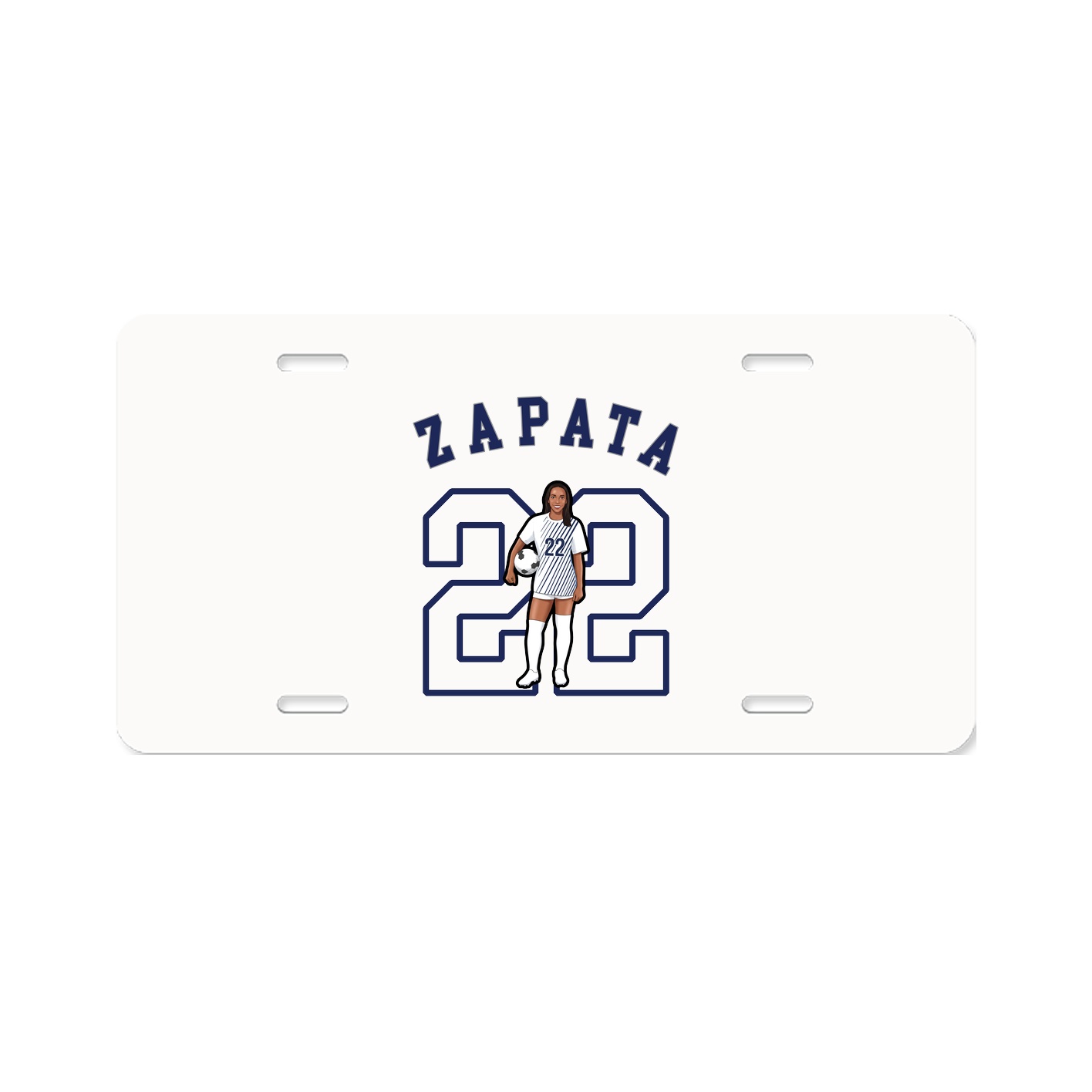 License Plate — Shirsey Arch in Classic