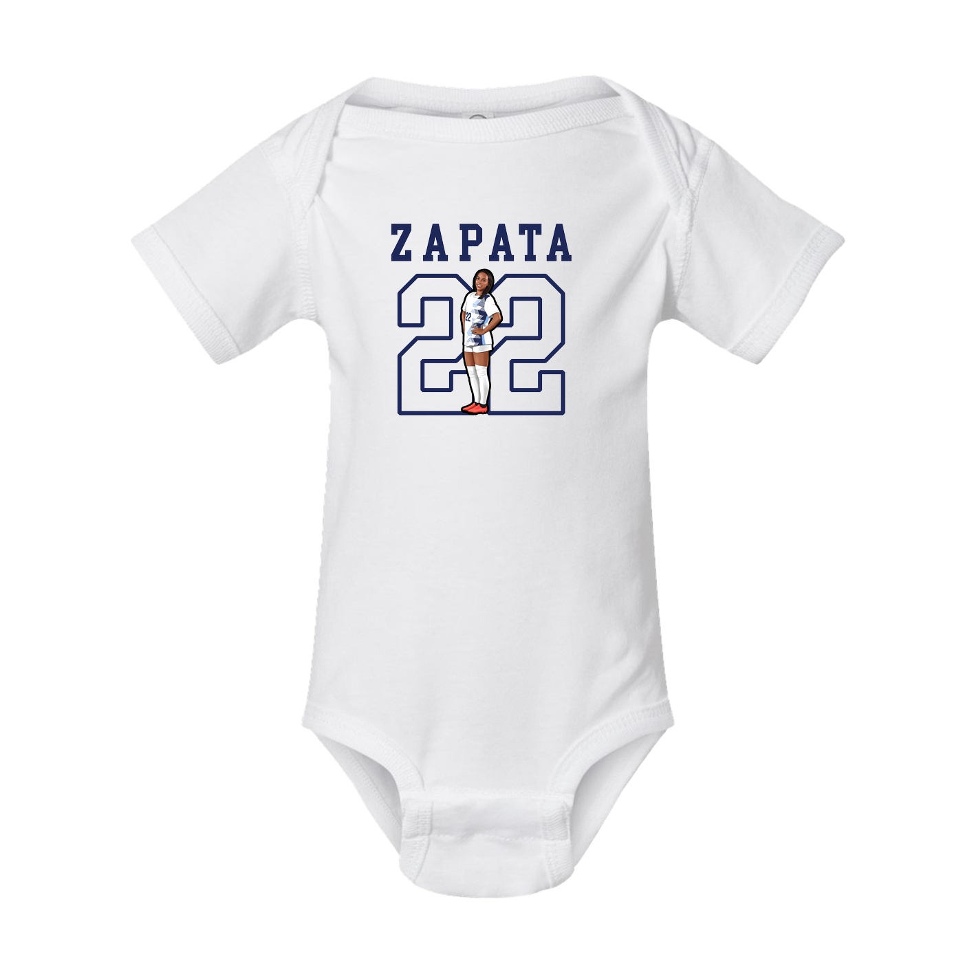 Baby Onesie — Shirsey in White