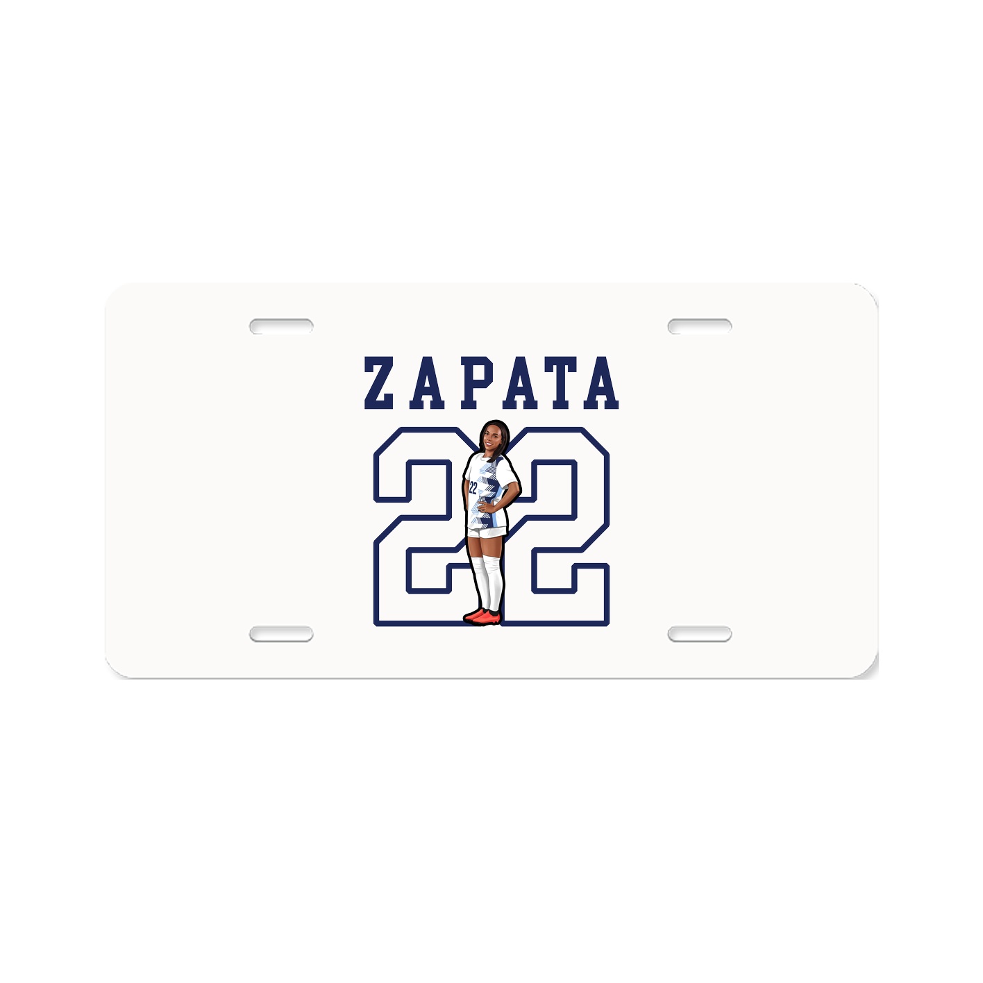License Plate — Shirsey in Classic