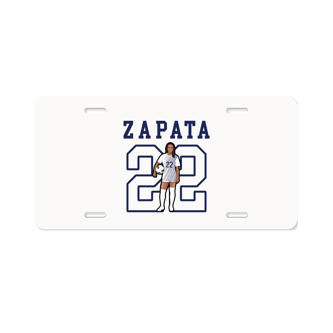 License Plate — Shirsey in Classic