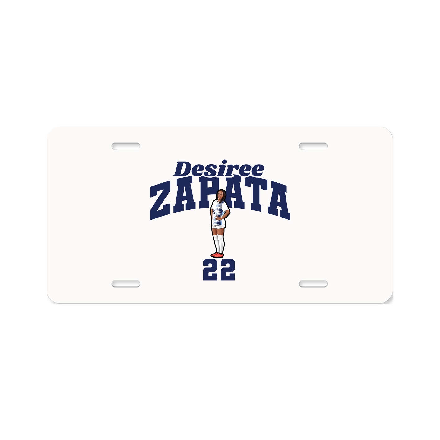 License Plate — Signature Arch in Classic