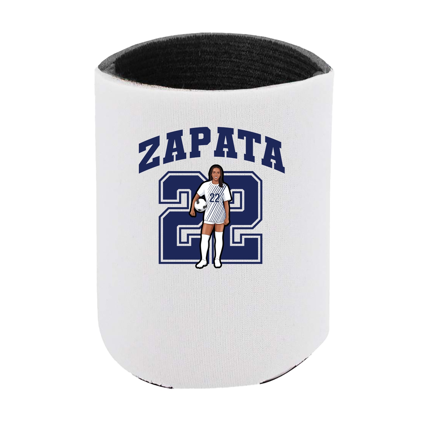 Can Holder — Number in White
