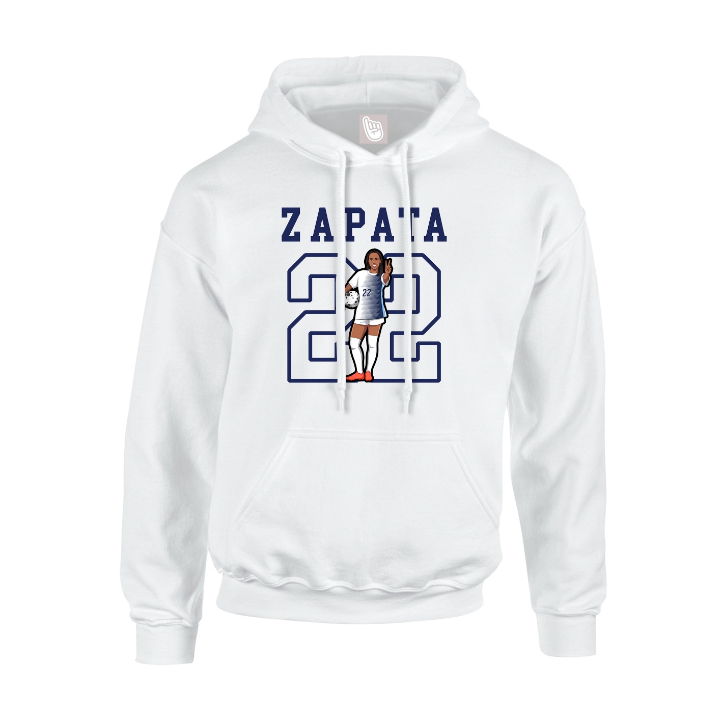 Youth Hoodie — Shirsey in White