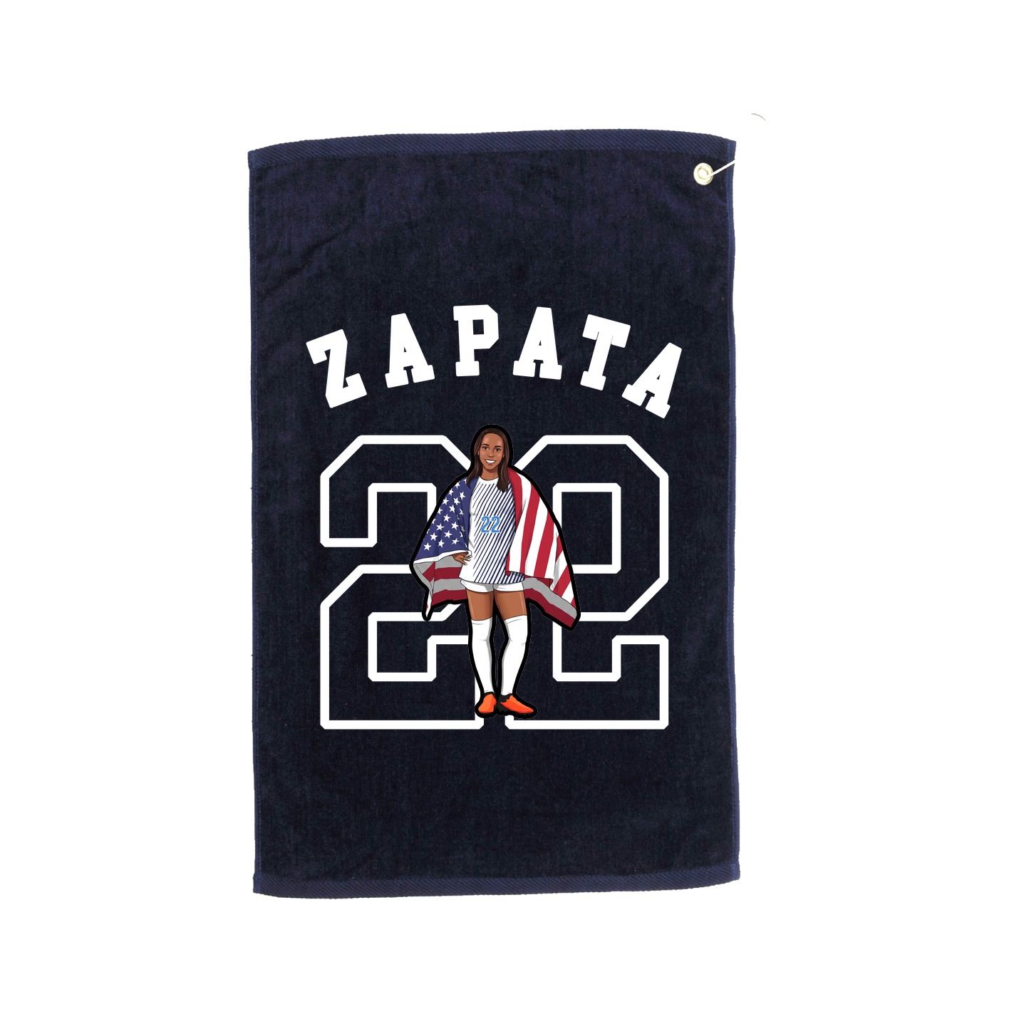 Golf Towel — Shirsey Arch in Navy