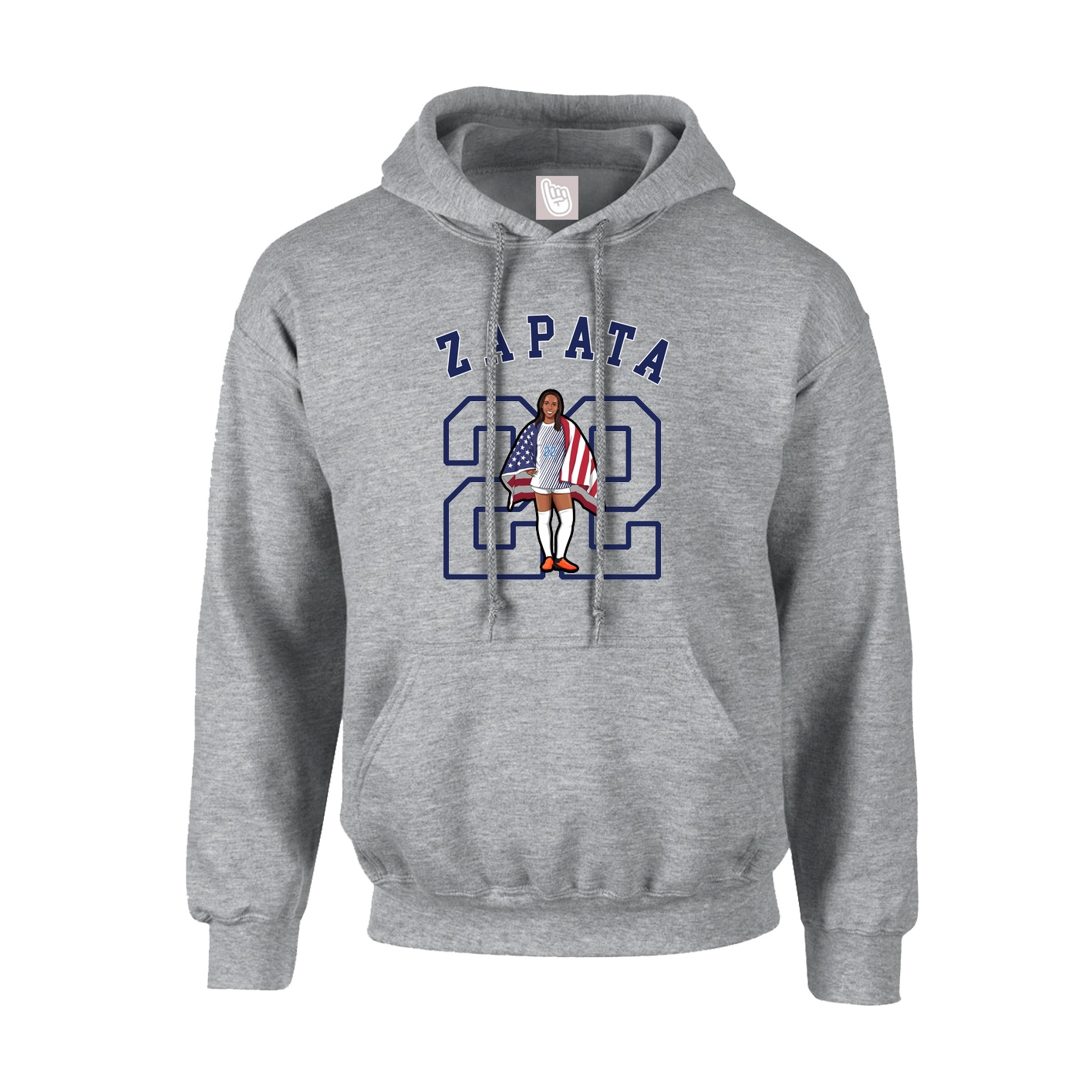 Hoodie — Shirsey Arch in Grey