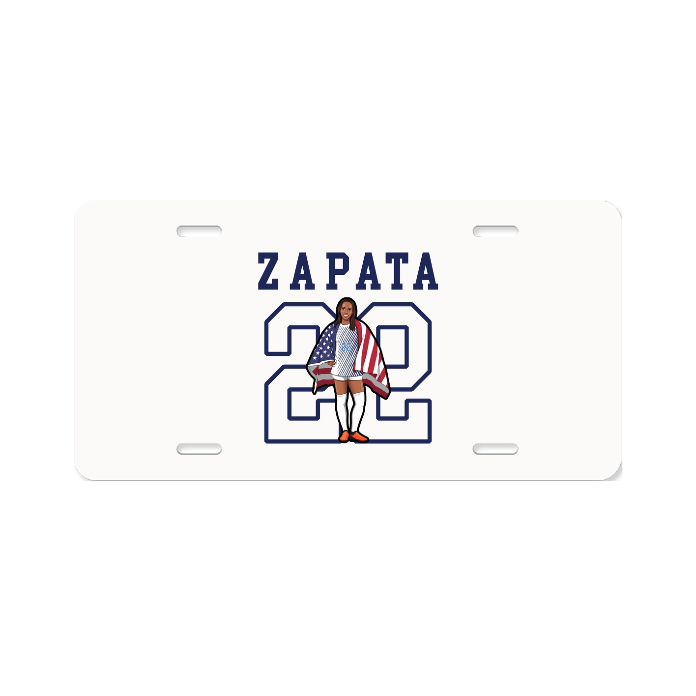 License Plate — Shirsey in Classic