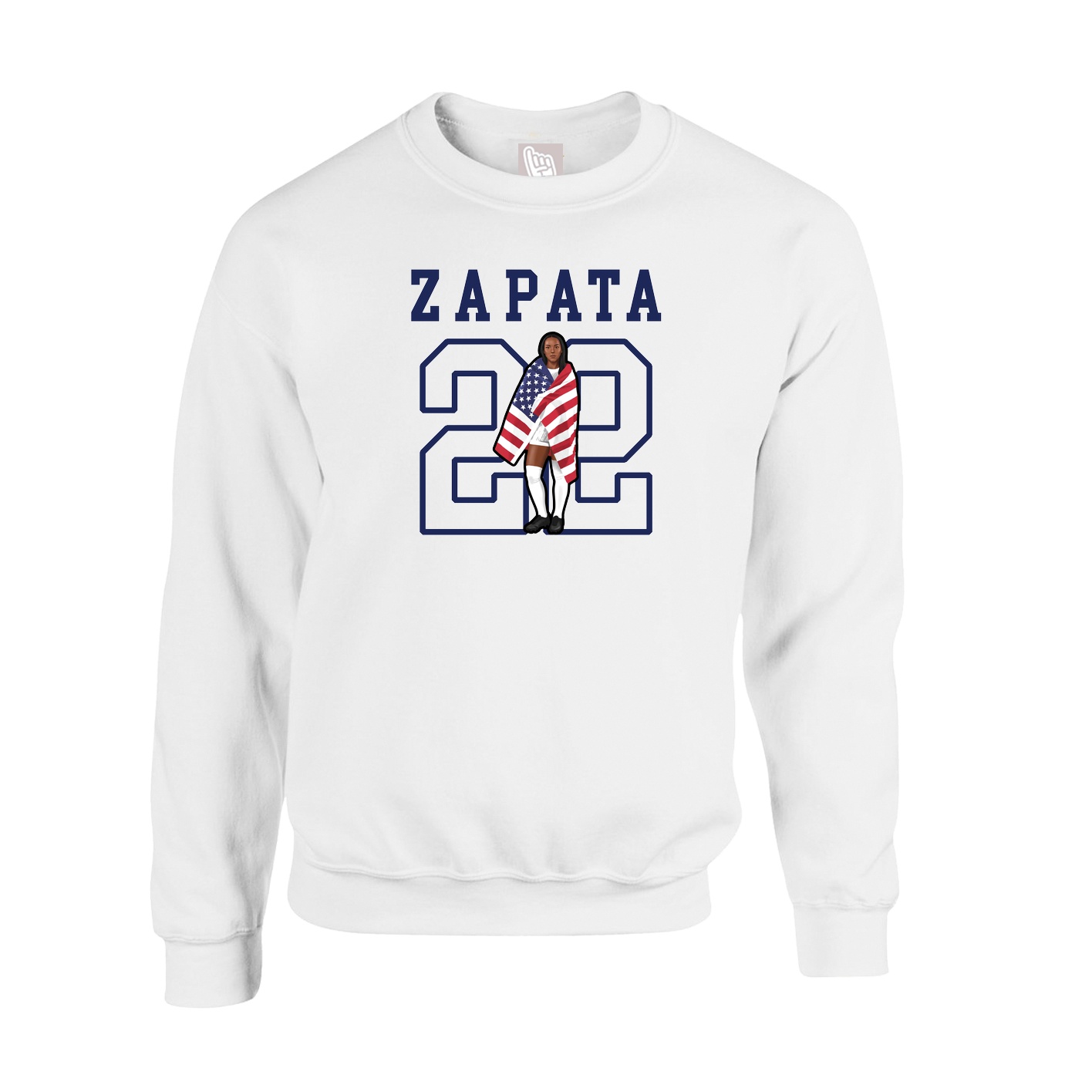 Fleece Crew — Shirsey in White