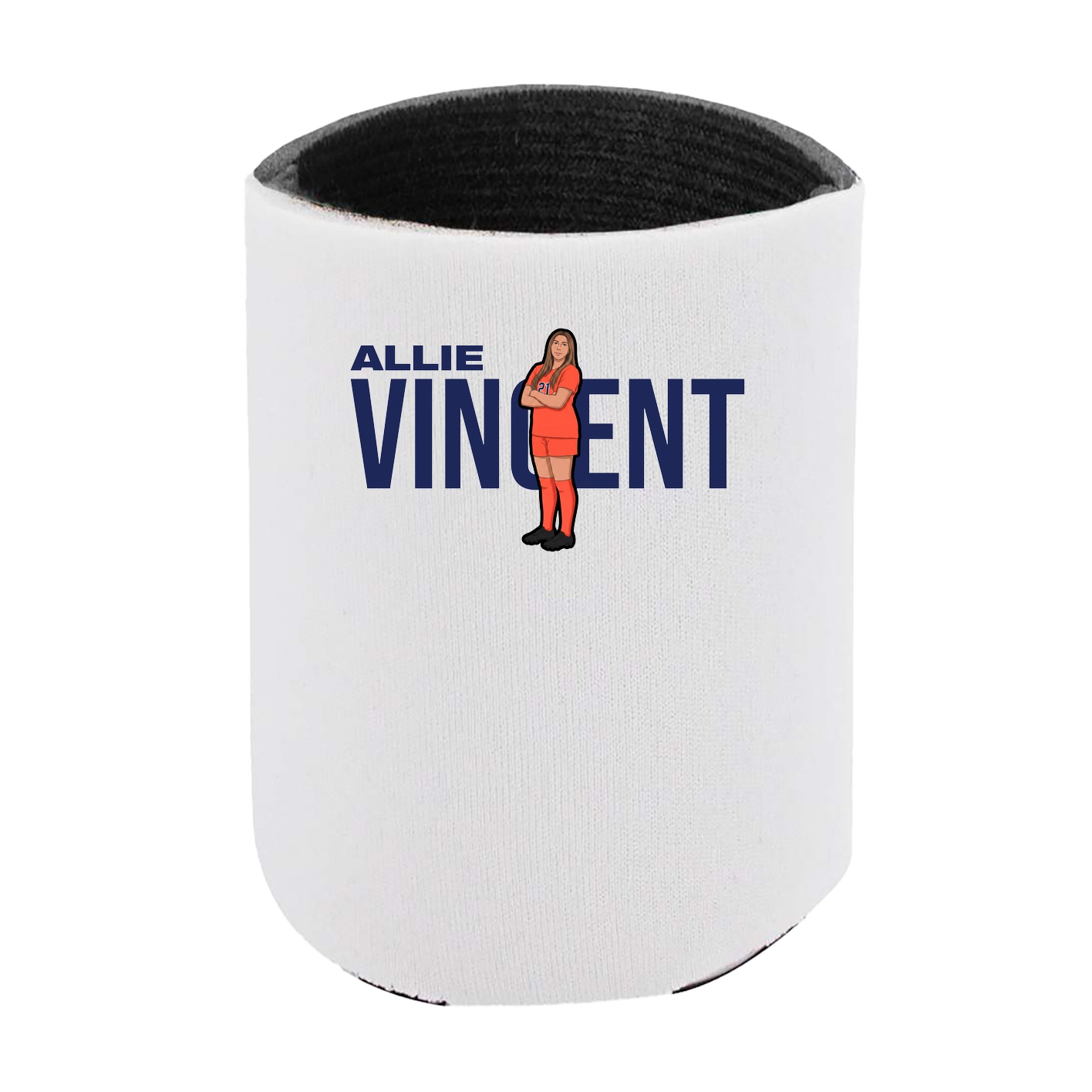 Can Holder — Player Name in White