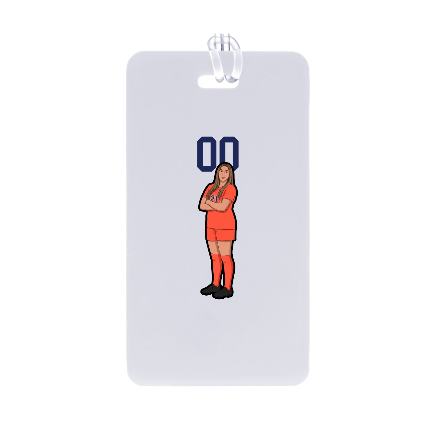 Bag Tag — Number Top in Classic