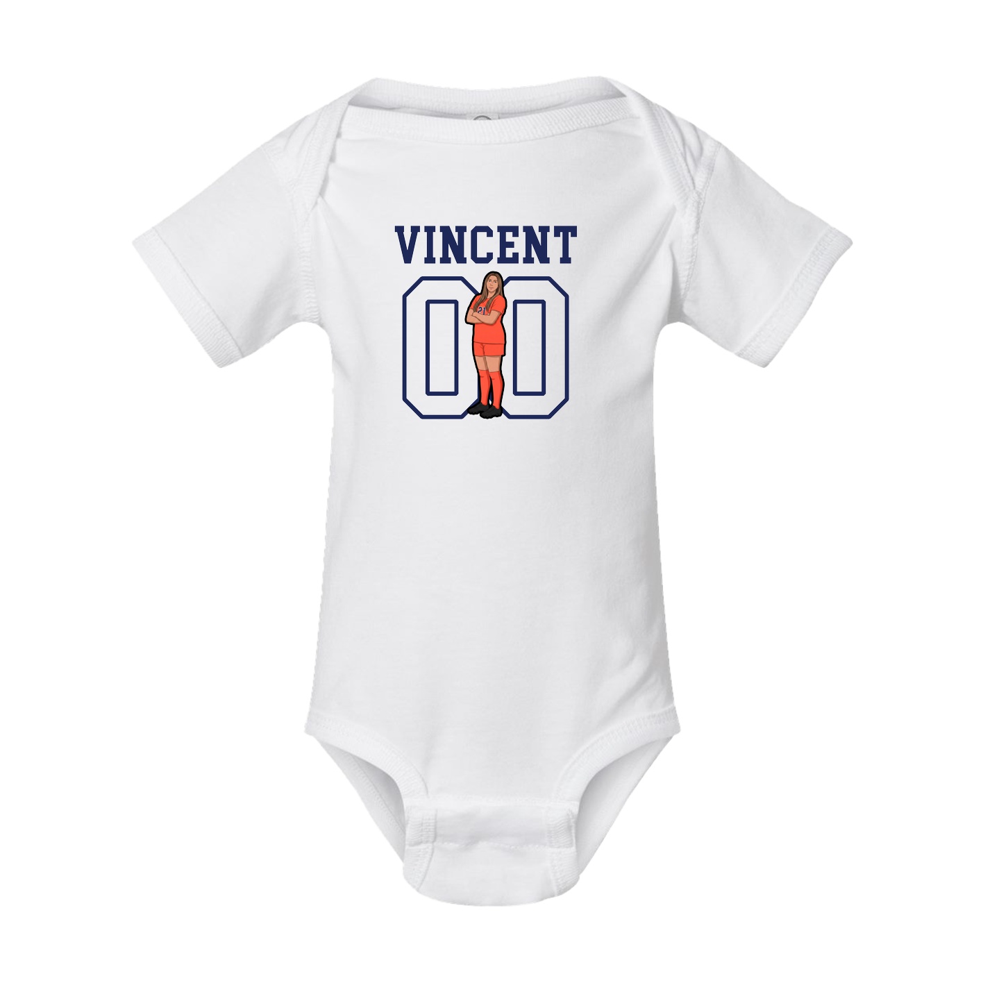 Baby Onesie — Shirsey in White