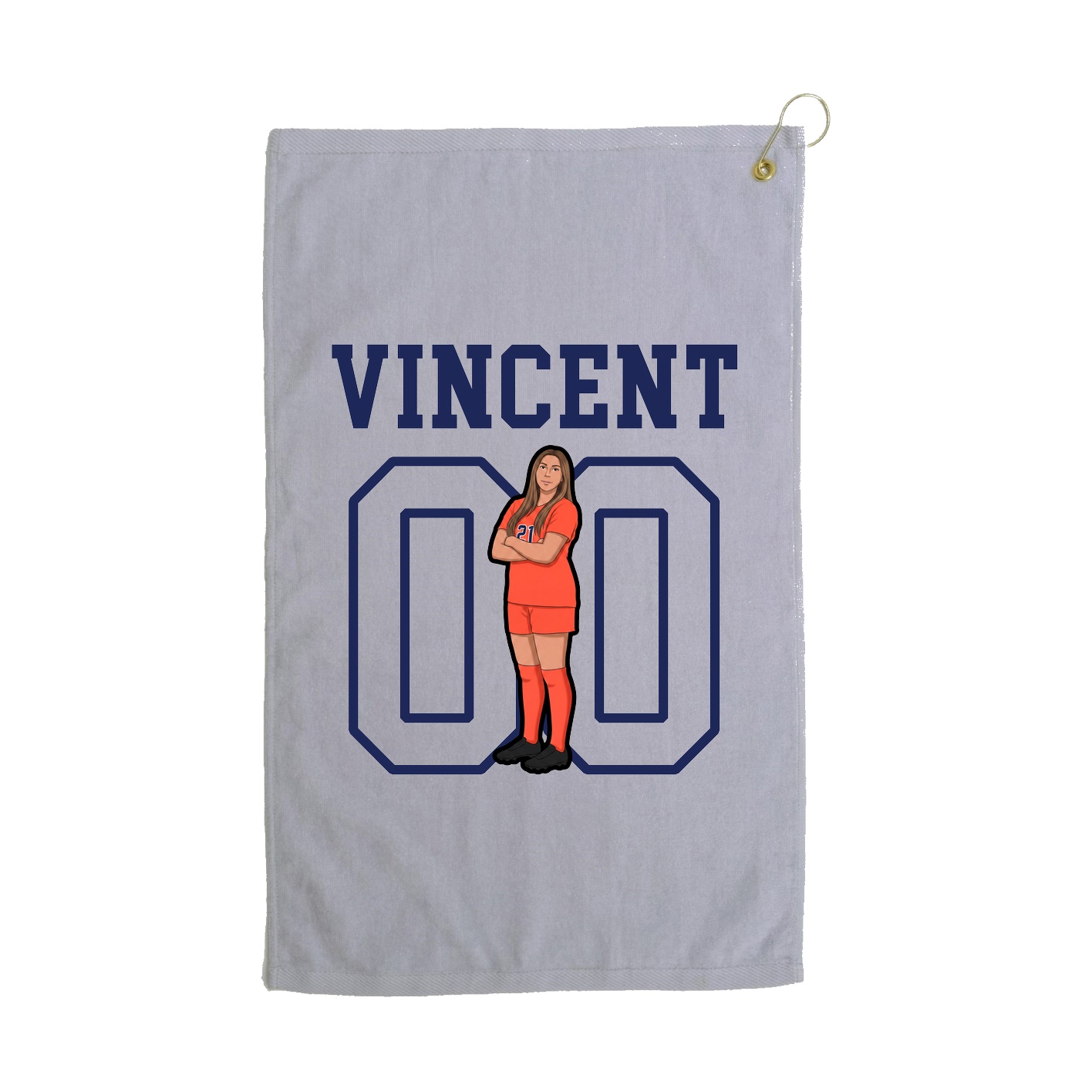 Golf Towel — Shirsey in Grey