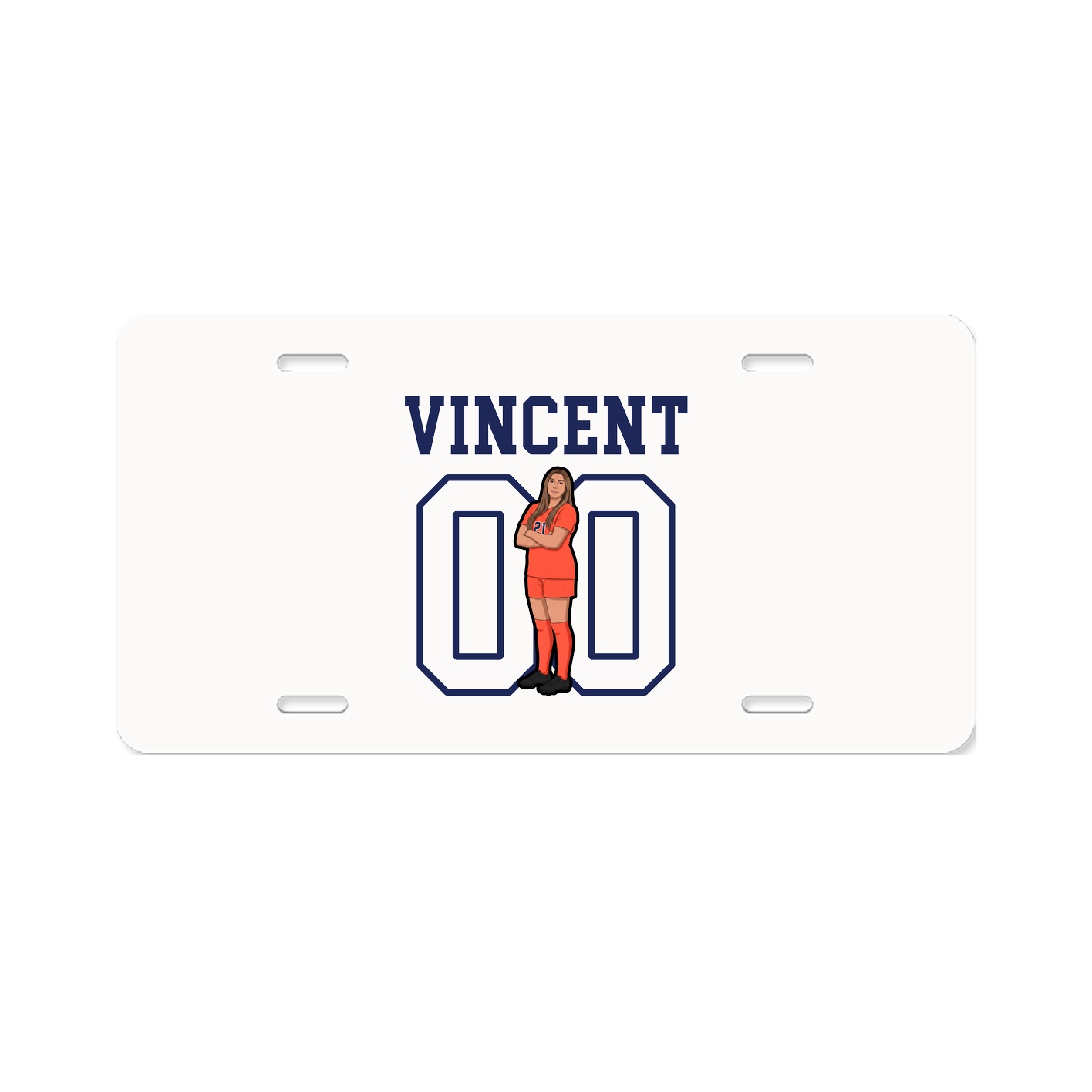 License Plate — Shirsey in Classic