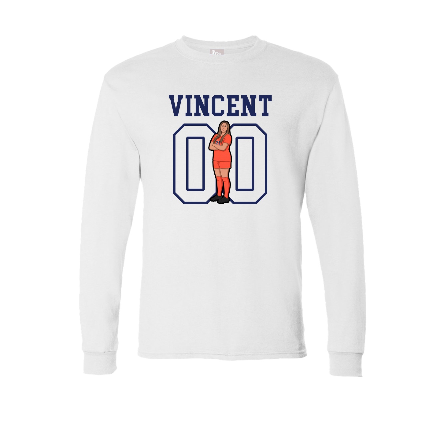 Long Sleeve Tee — Shirsey in White