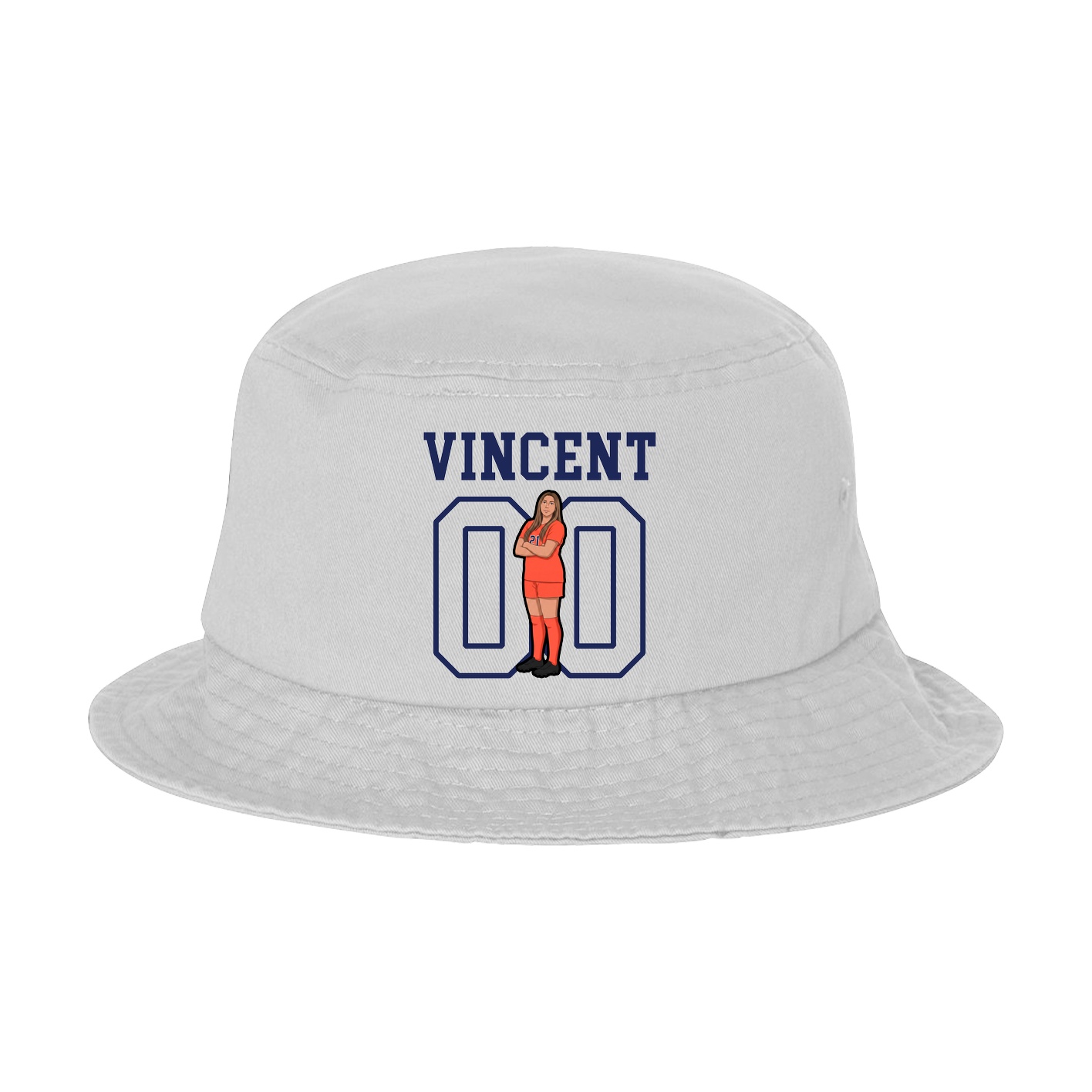 Bucket Cap — Shirsey in White