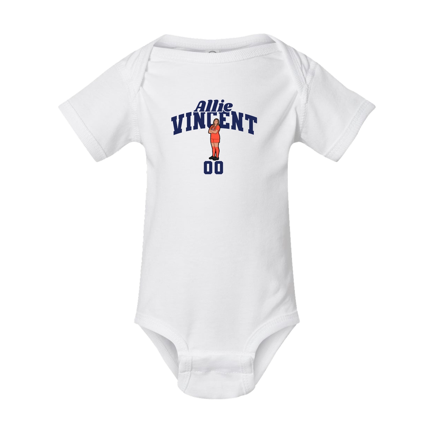 Baby Onesie — Signature Arch in White