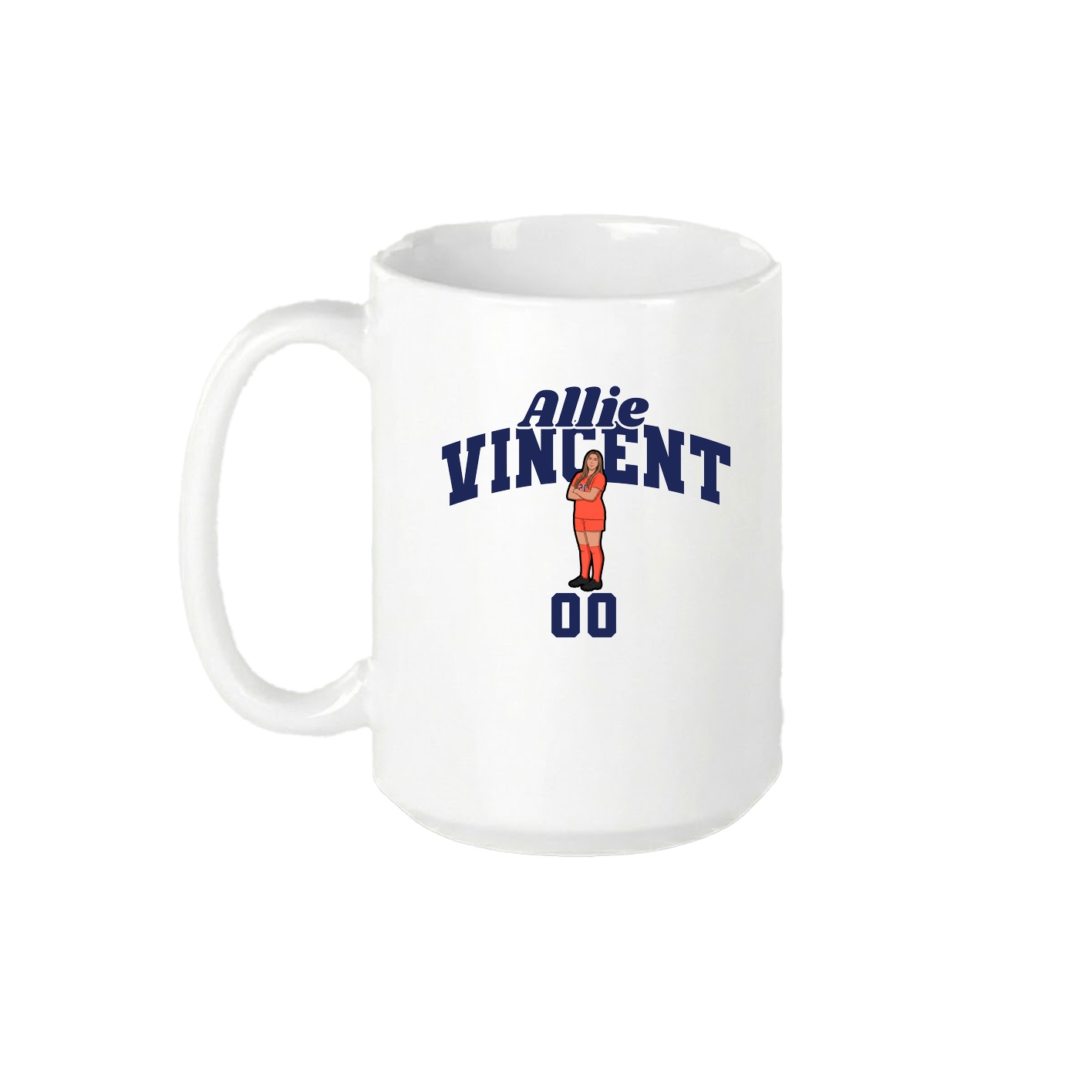 15oz Coffee Mug — Signature Arch in White