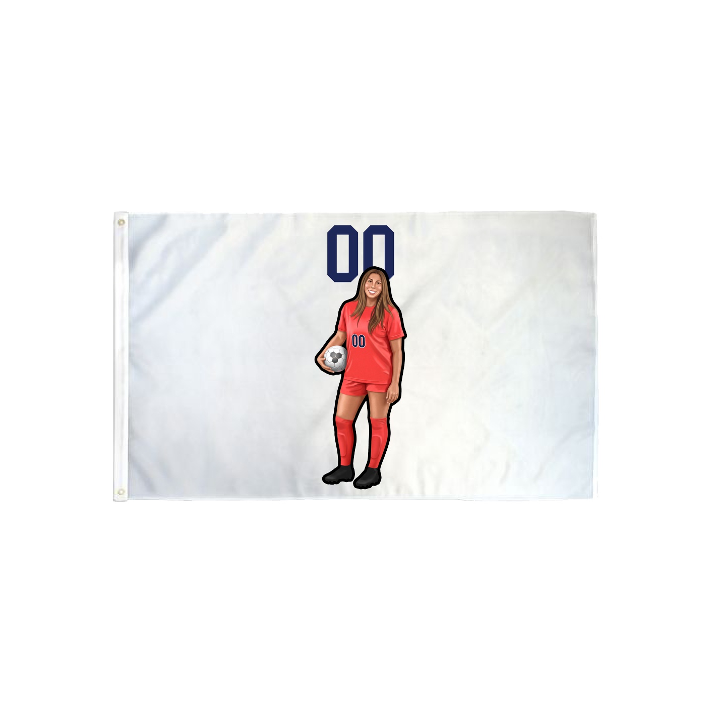 3x5 Flag — Number Top in Classic