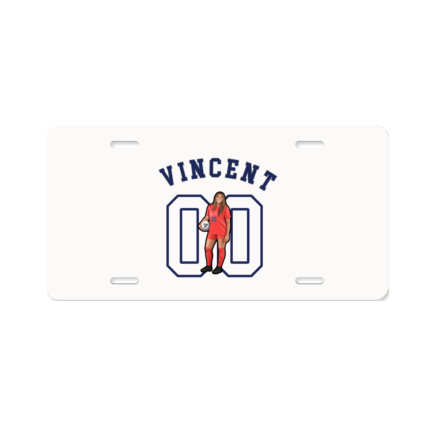 License Plate — Shirsey Arch in Classic