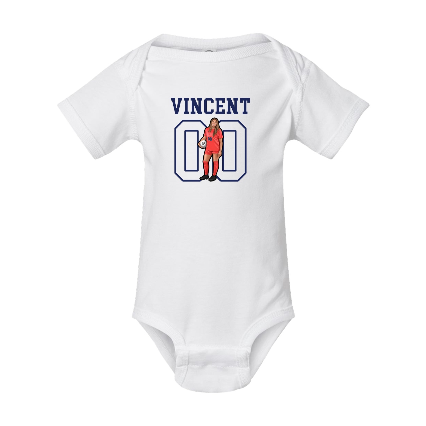 Baby Onesie — Shirsey in White