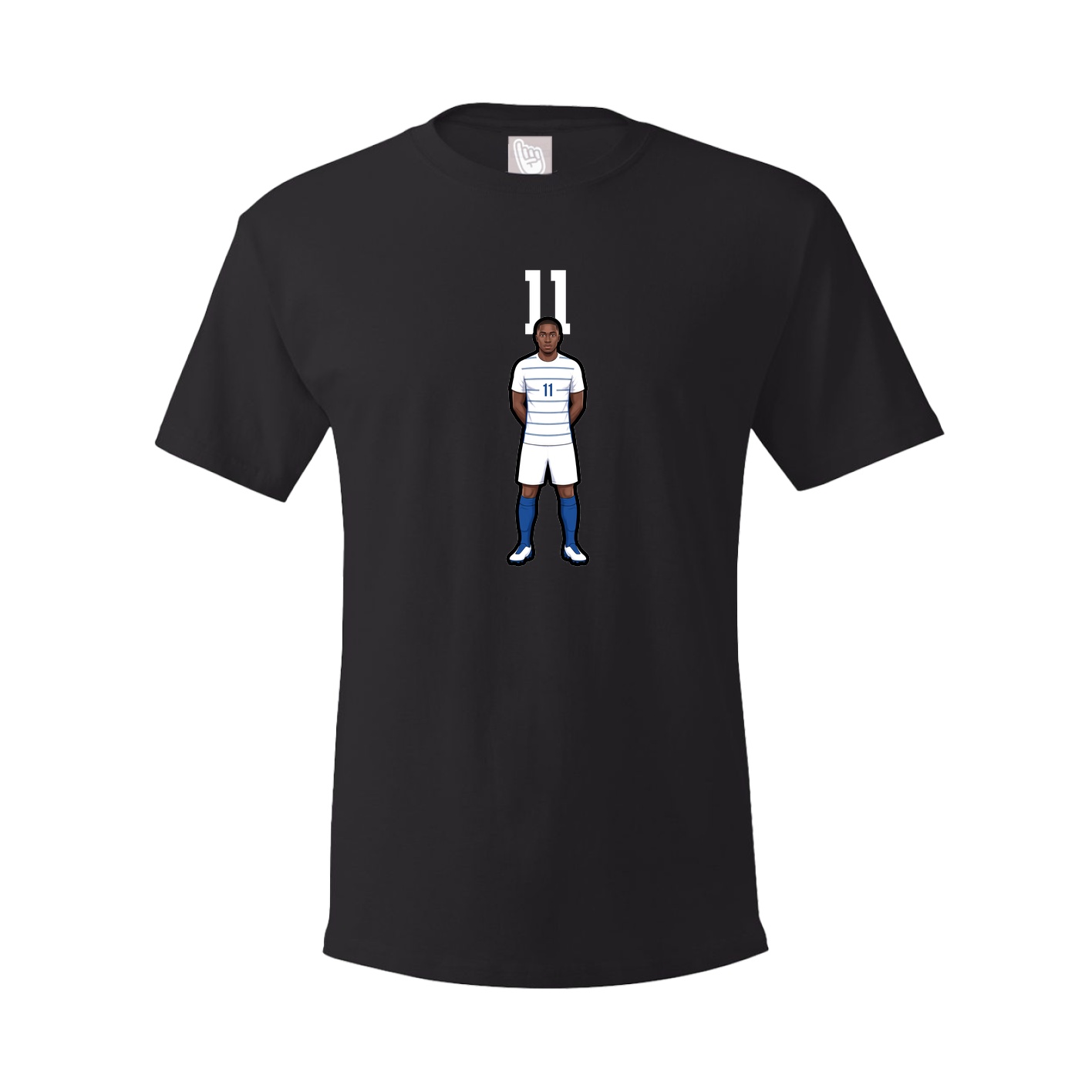 Tee — Number Top in Black