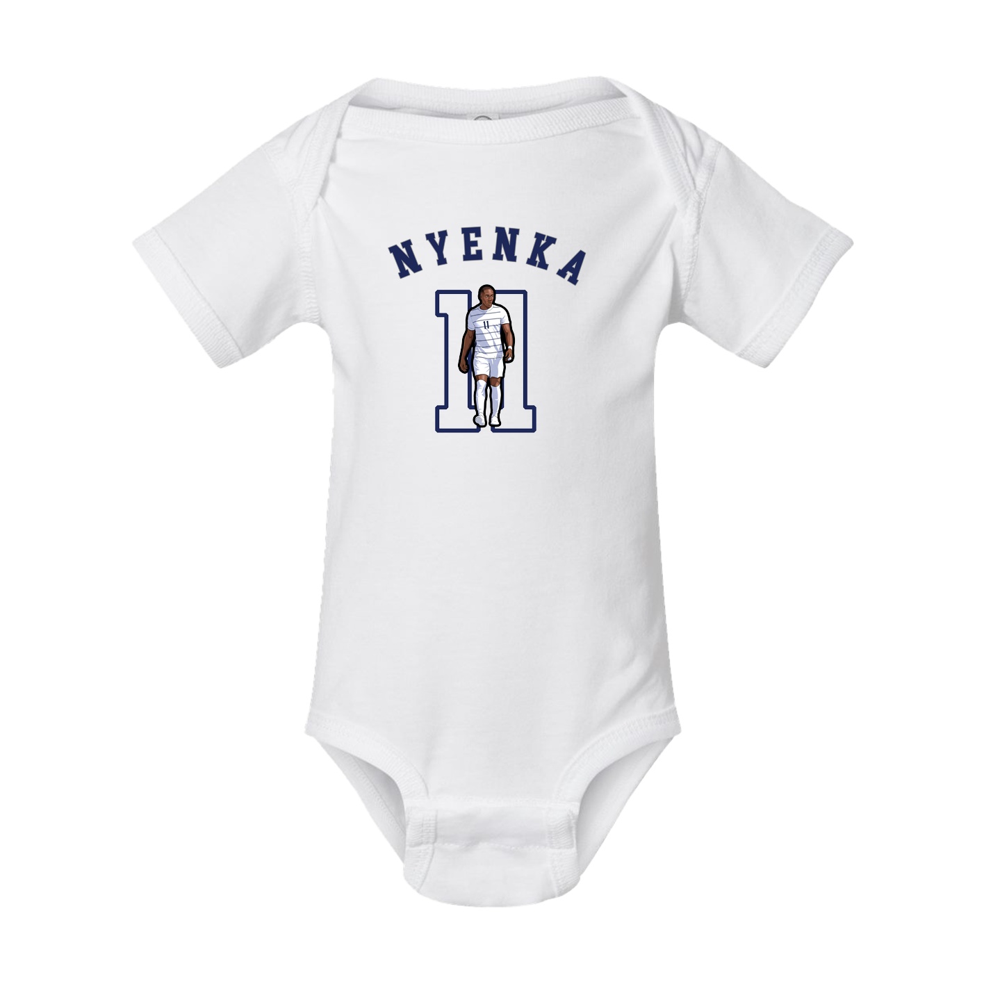 Baby Onesie — Shirsey Arch in White
