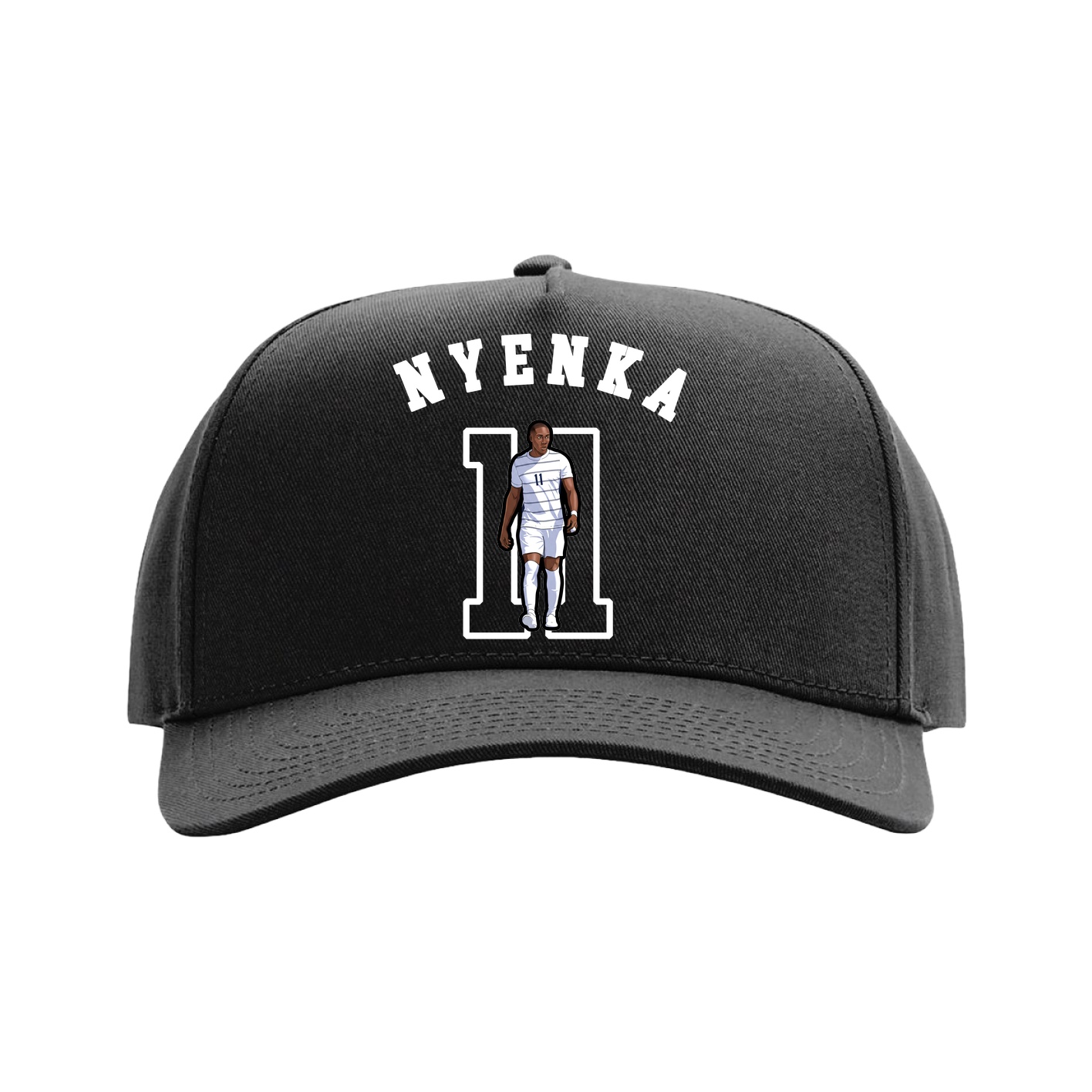 Full Fabric Five-Panel Champ Cap