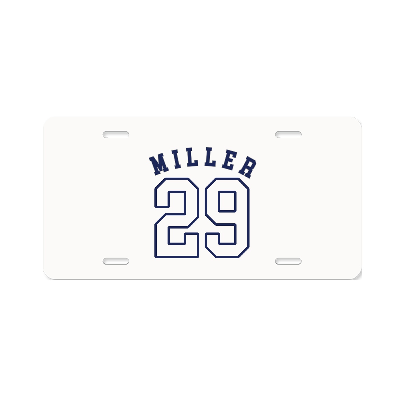 License Plate — Shirsey Arch in Classic