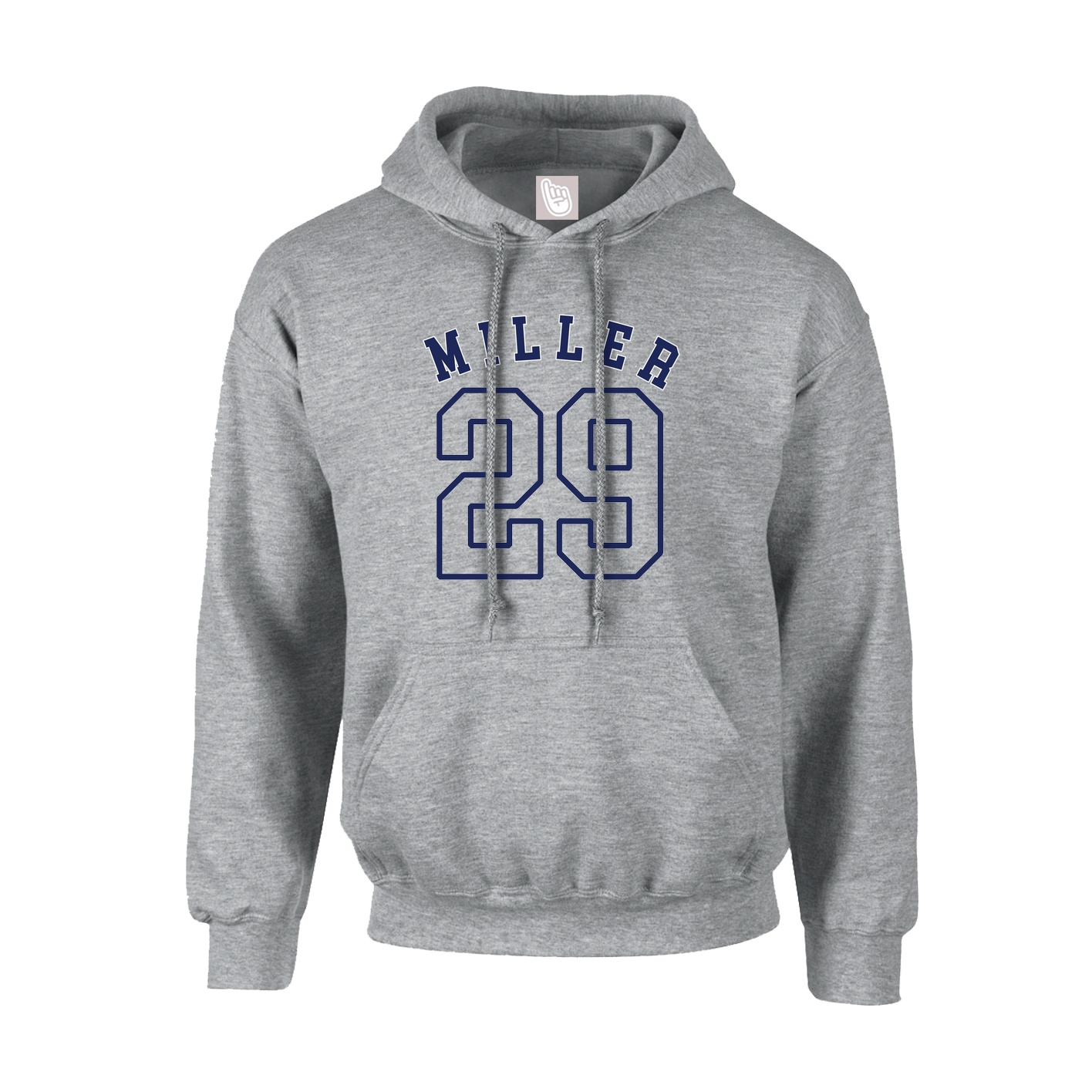 Youth Hoodie — Shirsey Arch in Grey