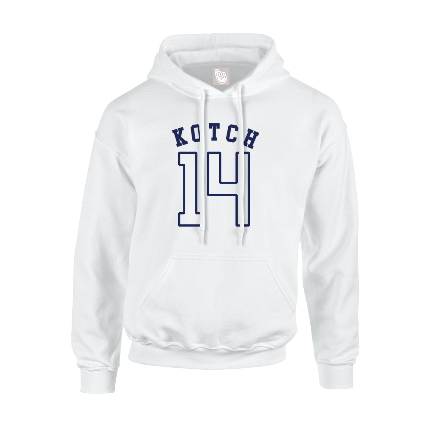 Hoodie — Shirsey Arch in White