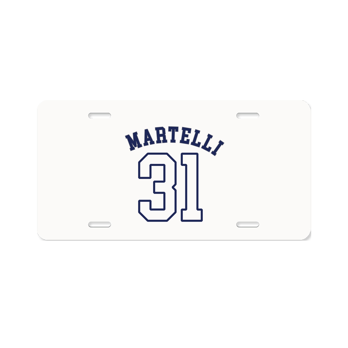 License Plate — Shirsey Arch in Classic