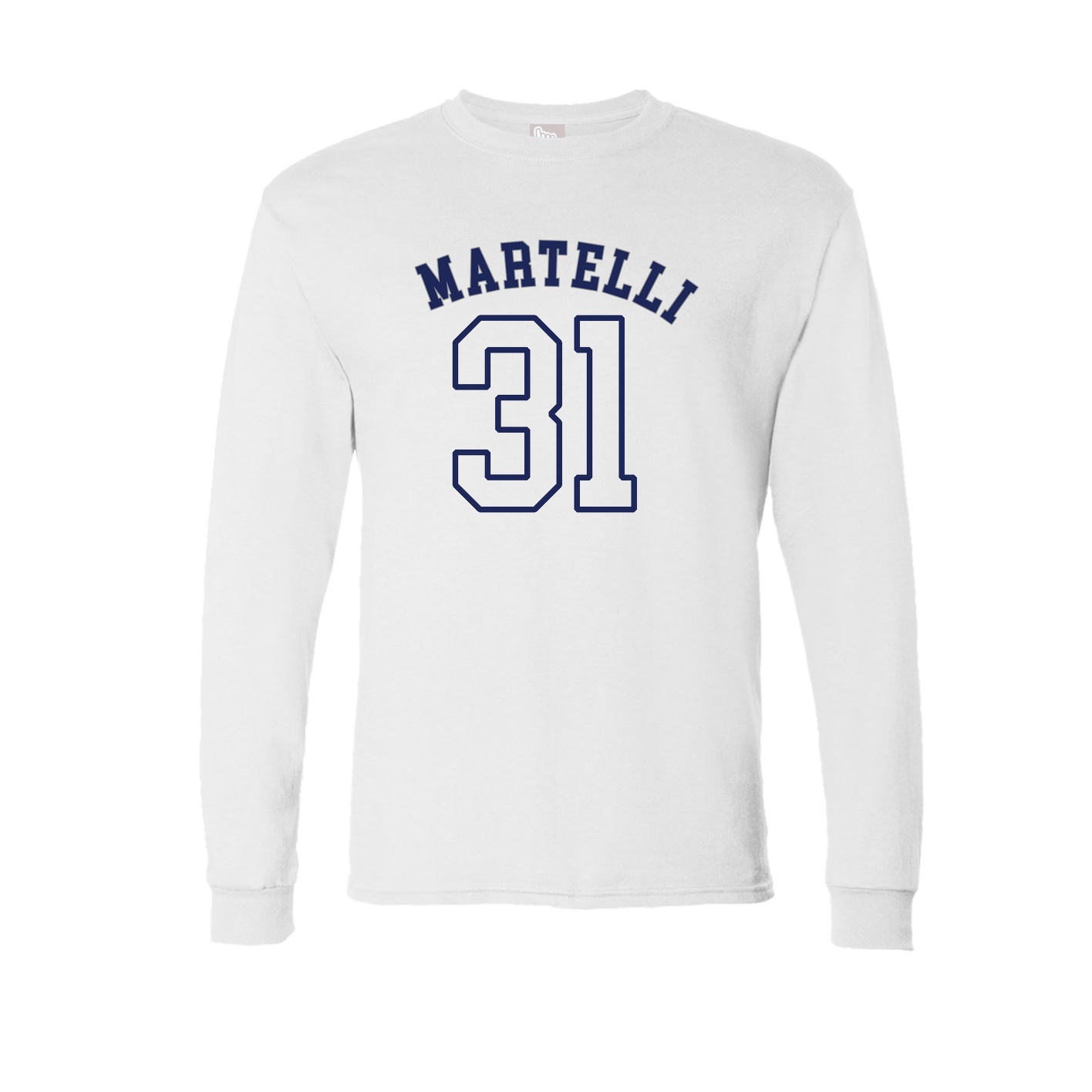 Long Sleeve Tee — Shirsey Arch in White