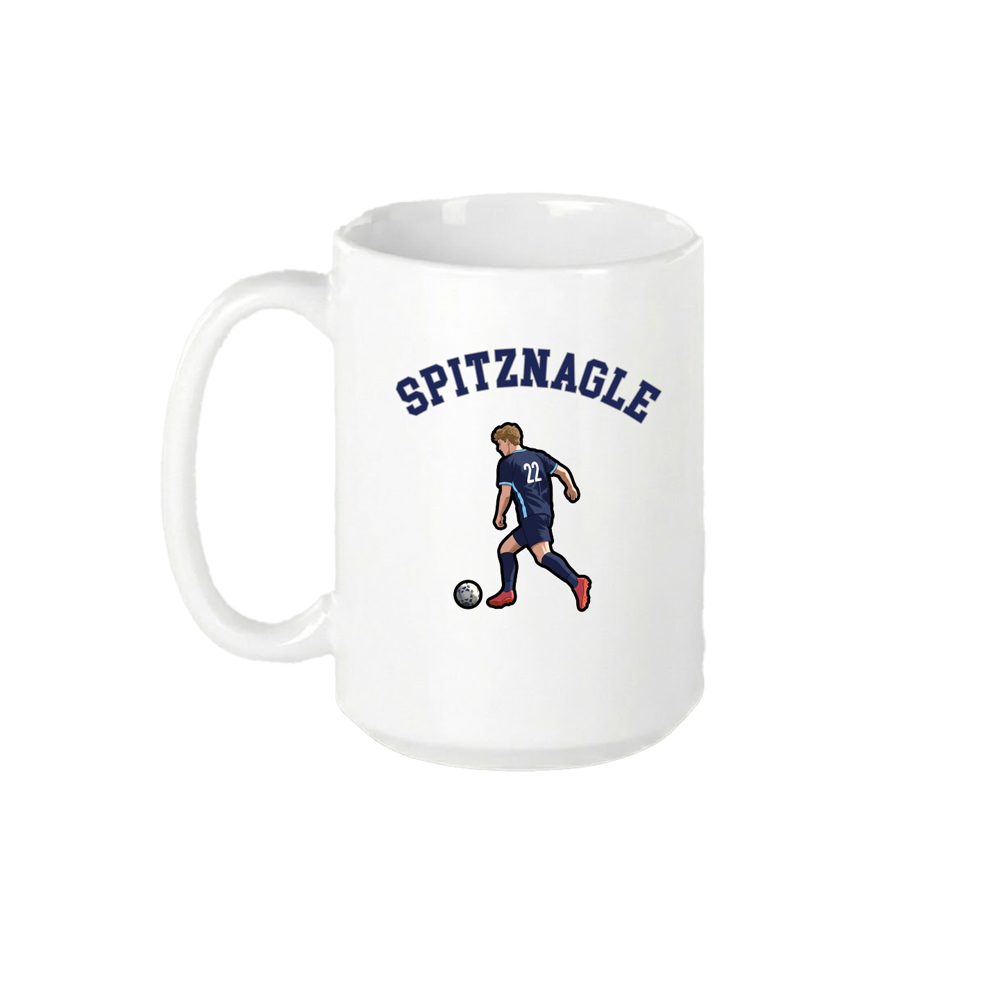 15oz Coffee Mug — Shirsey Arch in White