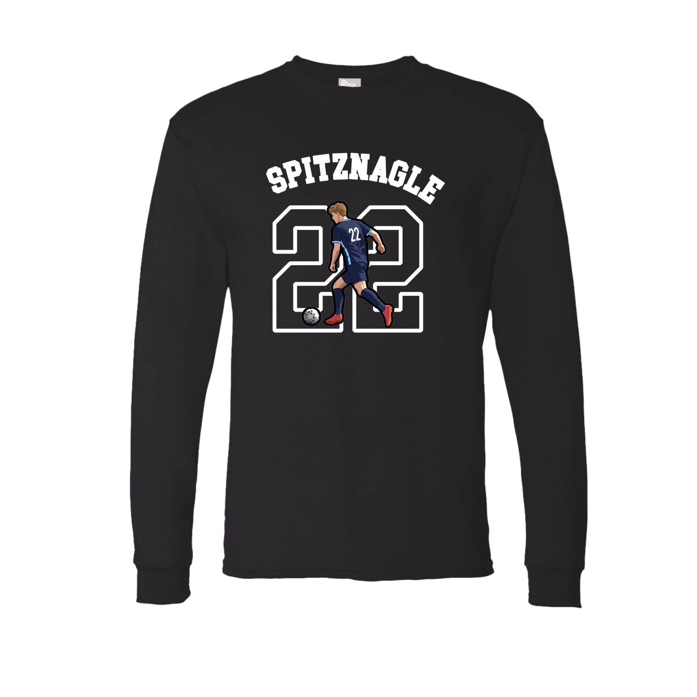 Long Sleeve Tee — Shirsey Arch in Black