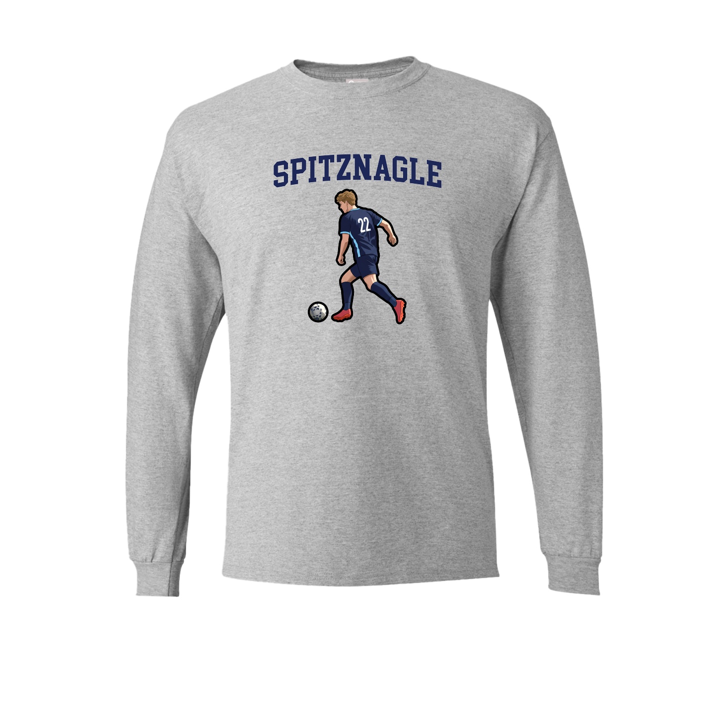 Long Sleeve Tee — Shirsey in Grey