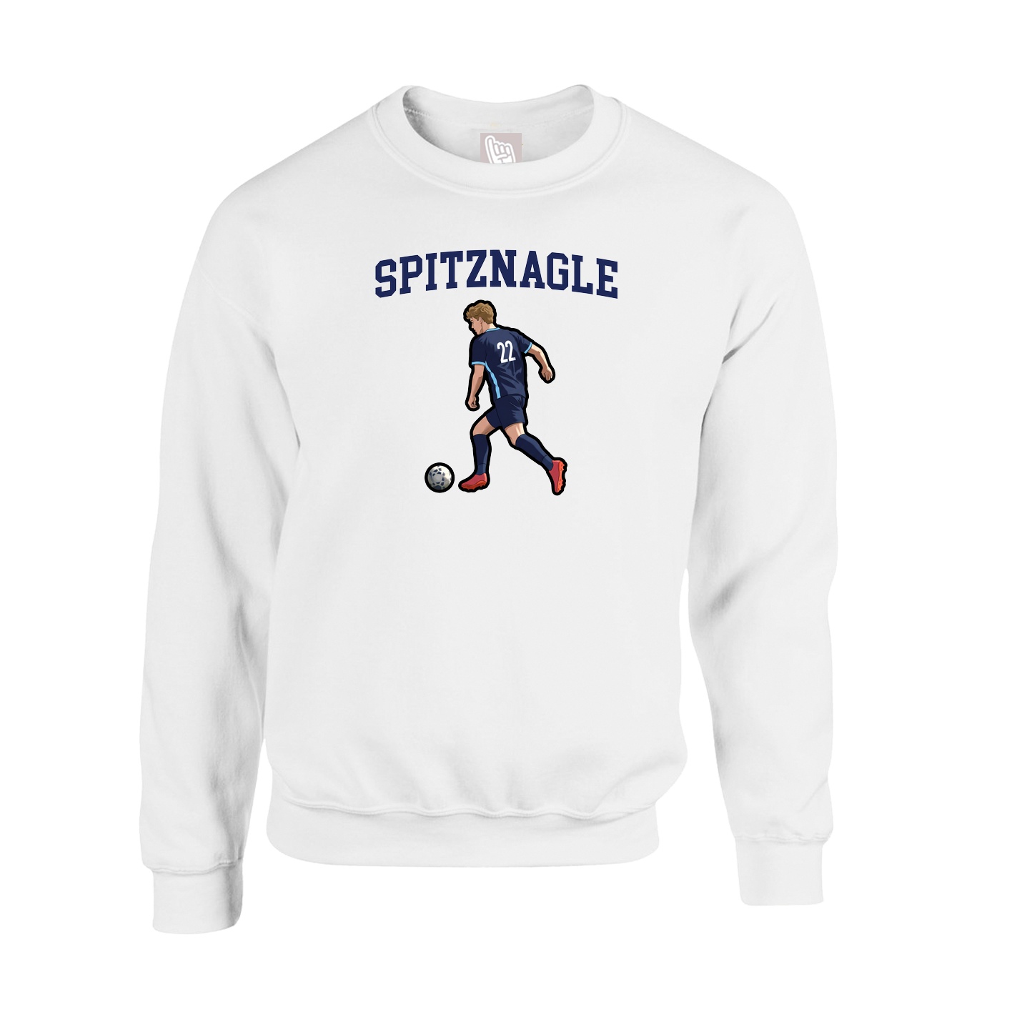 Fleece Crew — Shirsey in White