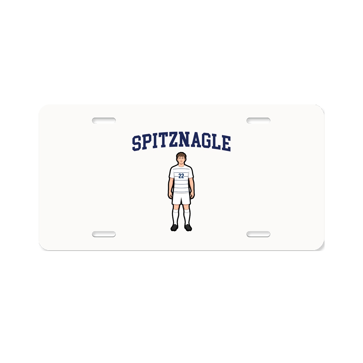 License Plate — Shirsey in Classic
