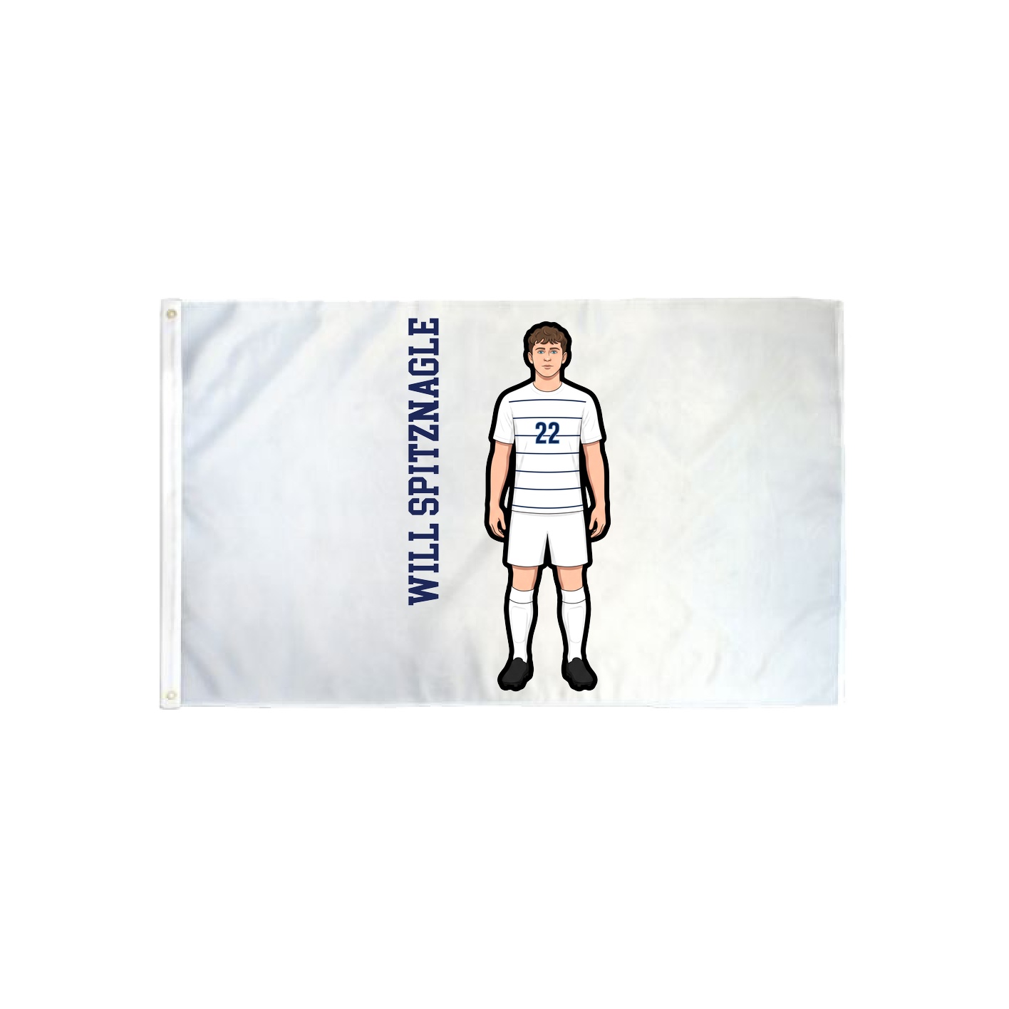 3x5 Flag — Name Vertical in Classic