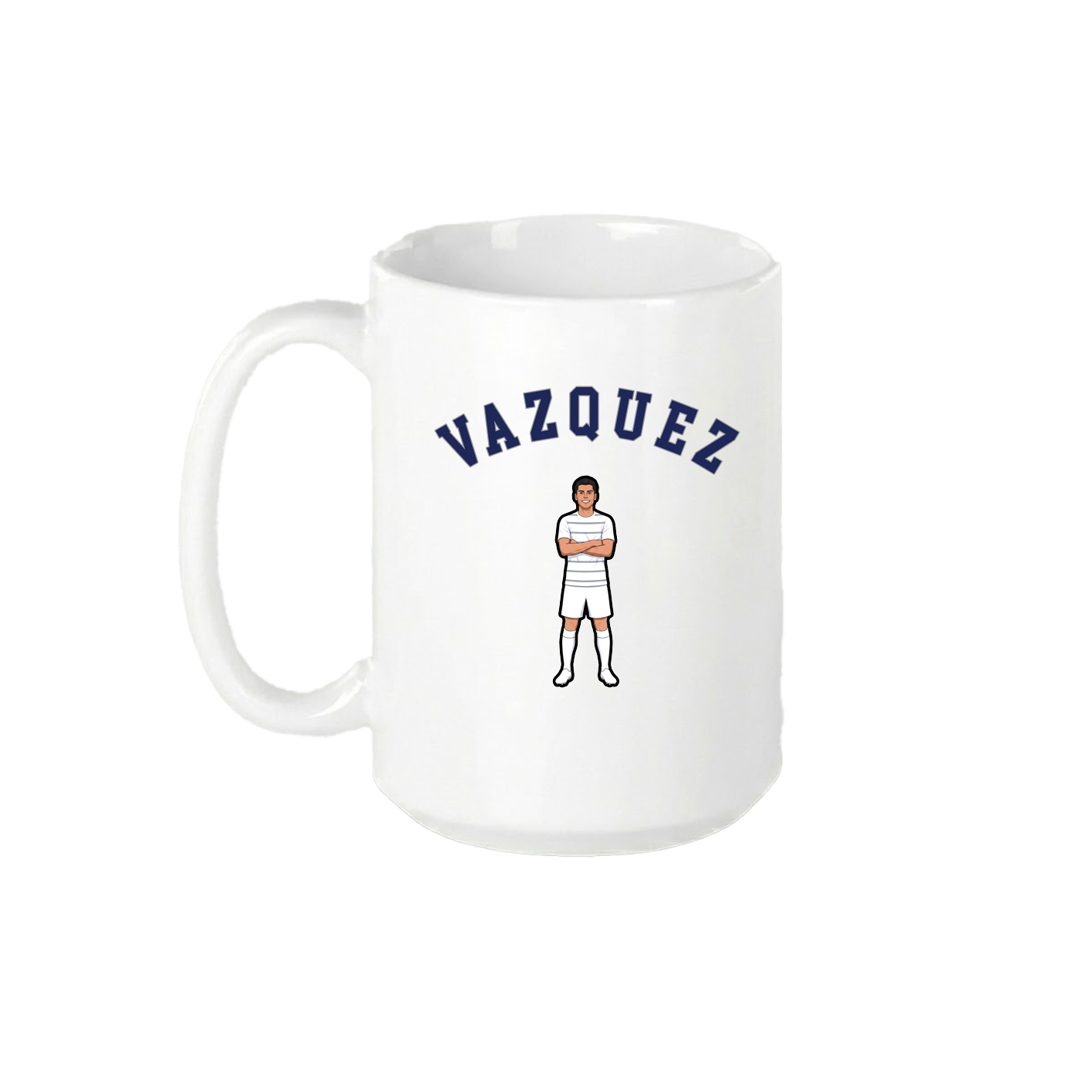 15oz Coffee Mug — Shirsey Arch in White