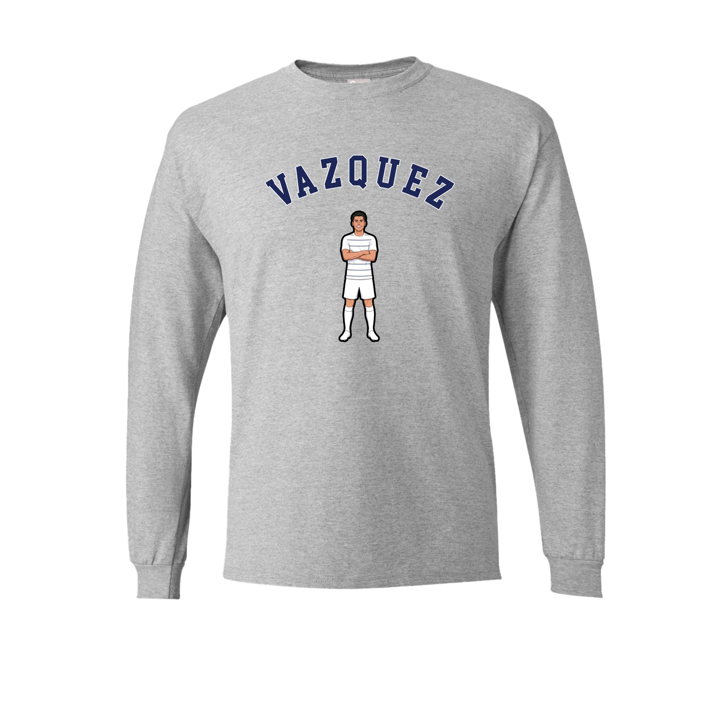 Long Sleeve Tee — Shirsey Arch in Grey