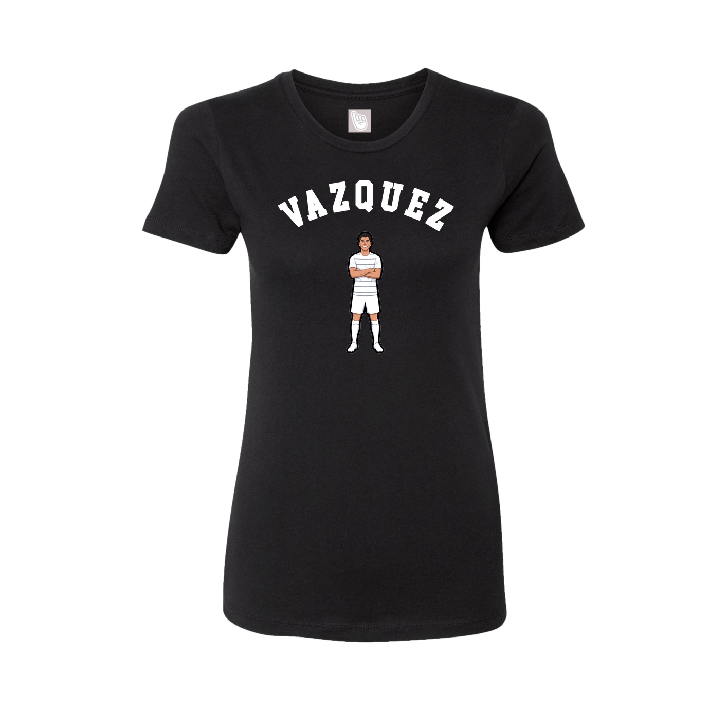 Womens Tee — Shirsey Arch in Black