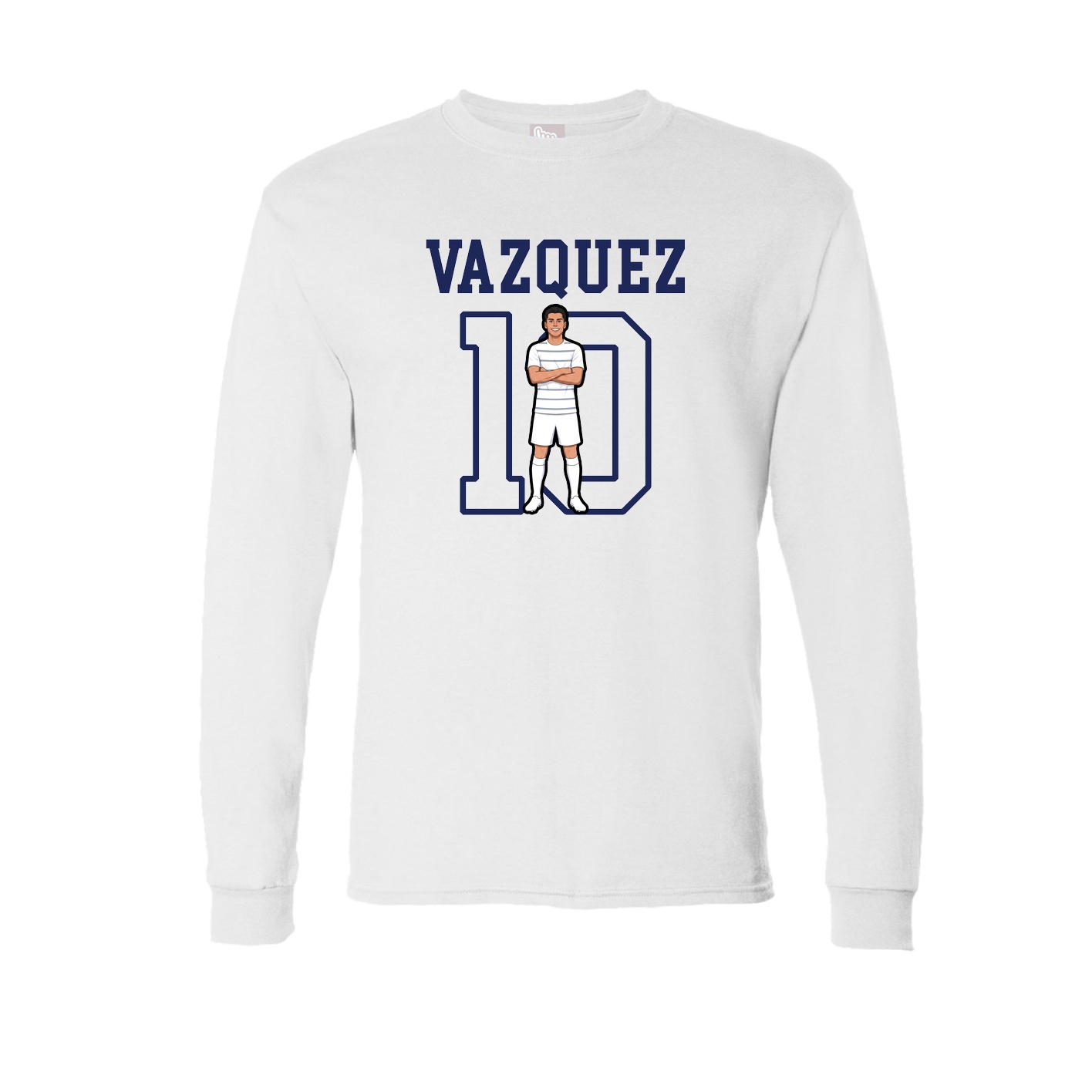Long Sleeve Tee — Shirsey in White