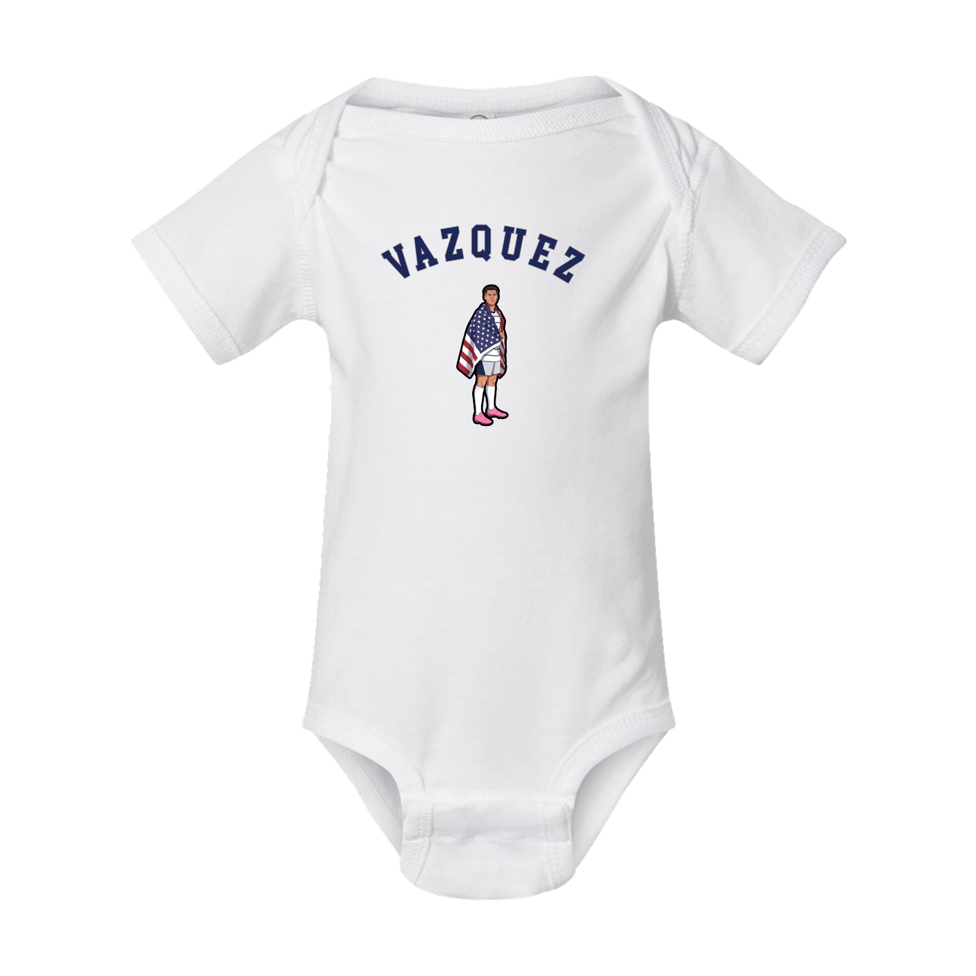 Baby Onesie — Shirsey Arch in White