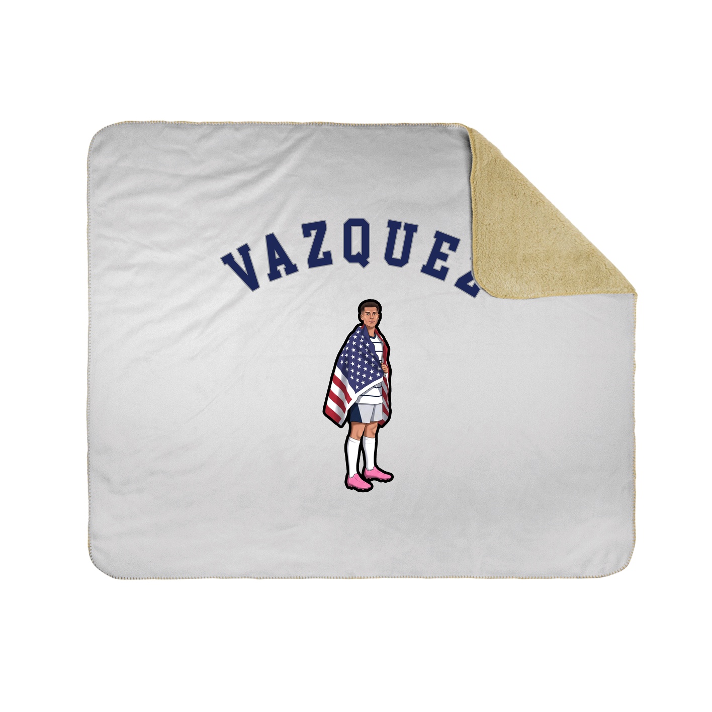 Throw Blanket — Shirsey Arch in White