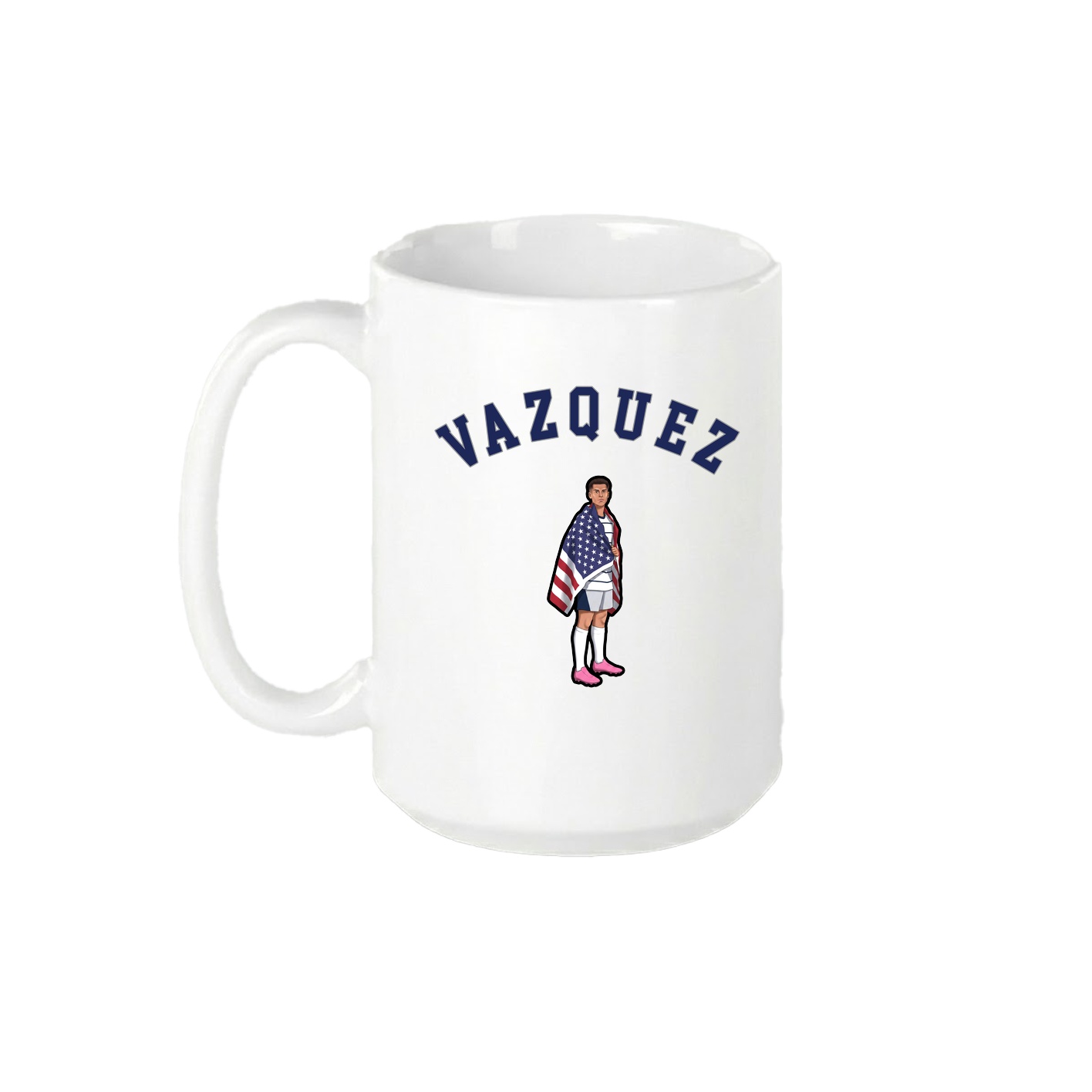 15oz Coffee Mug — Shirsey Arch in White