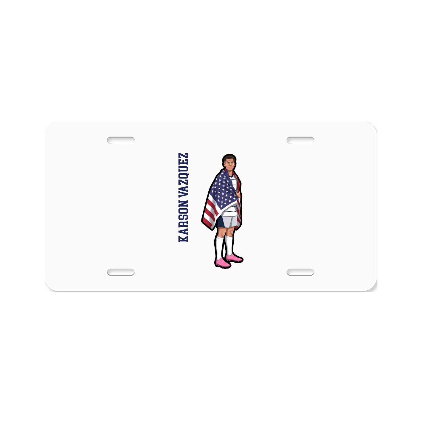 Aluminum License Plate