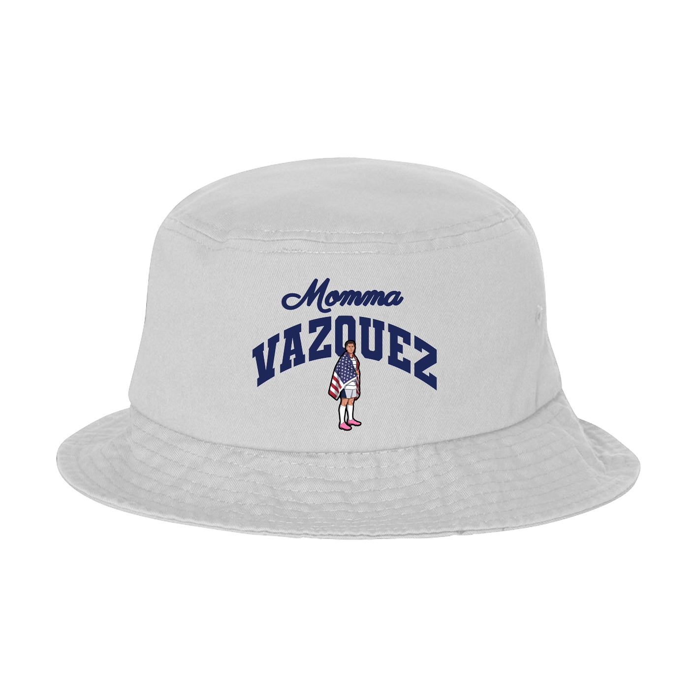 Bucket Cap — Mothers Day Arch in White